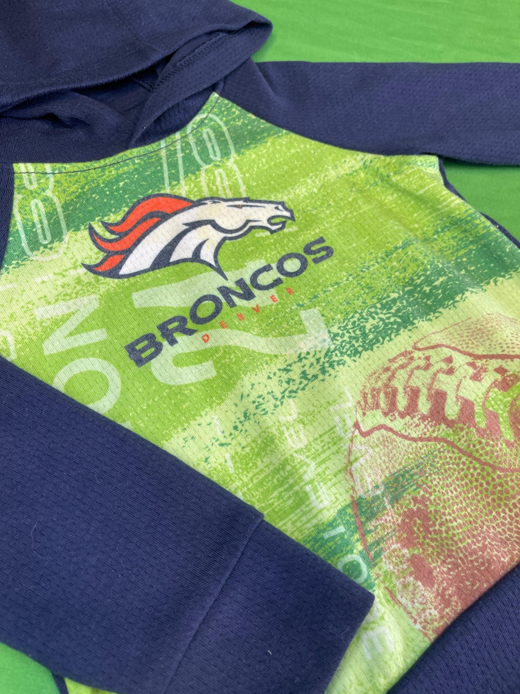 NFL Denver Broncos Light Sweatshirt Hoodie 18 months
