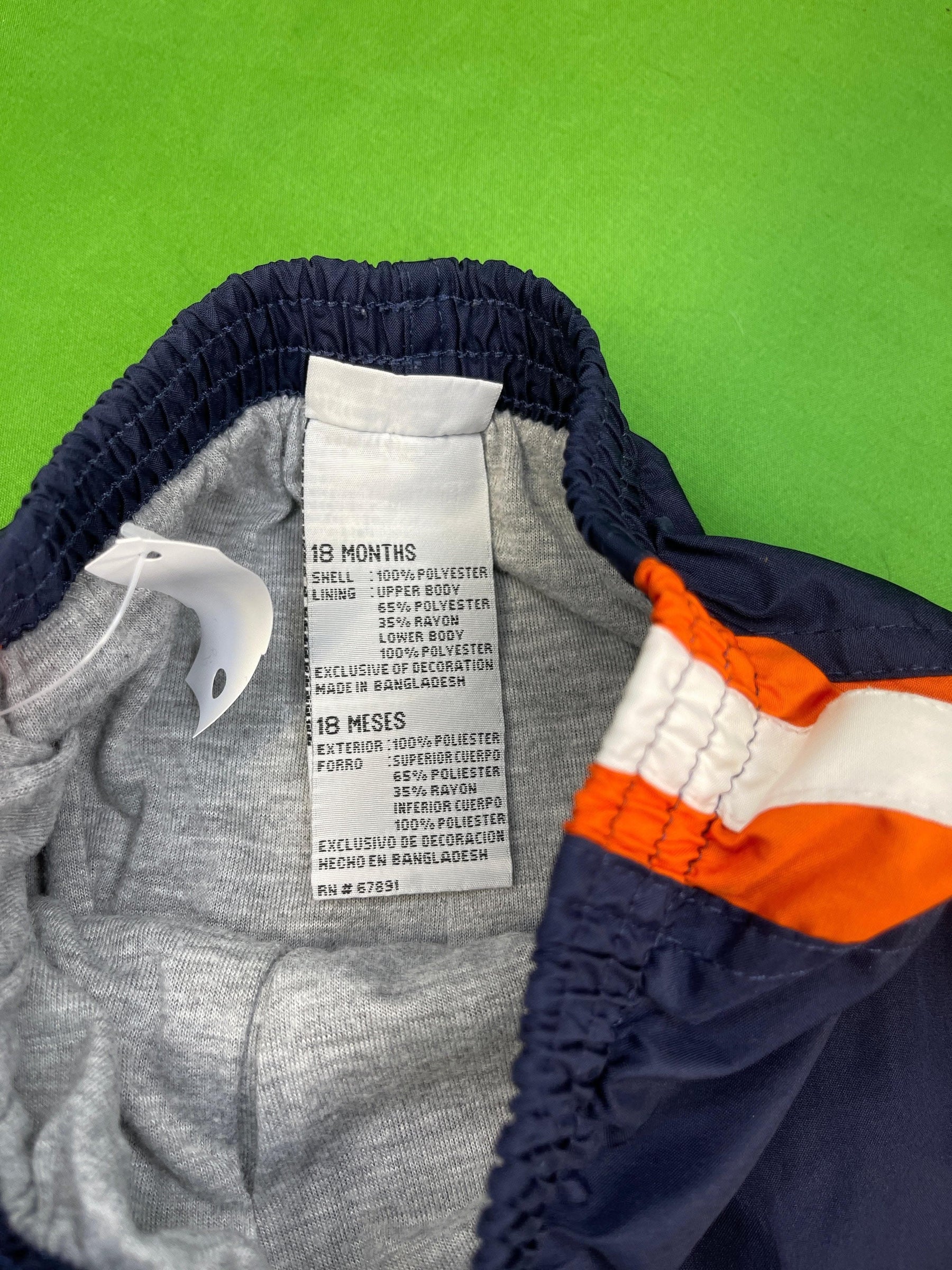 NFL Denver Broncos Track Pants Infant Toddler 18 months