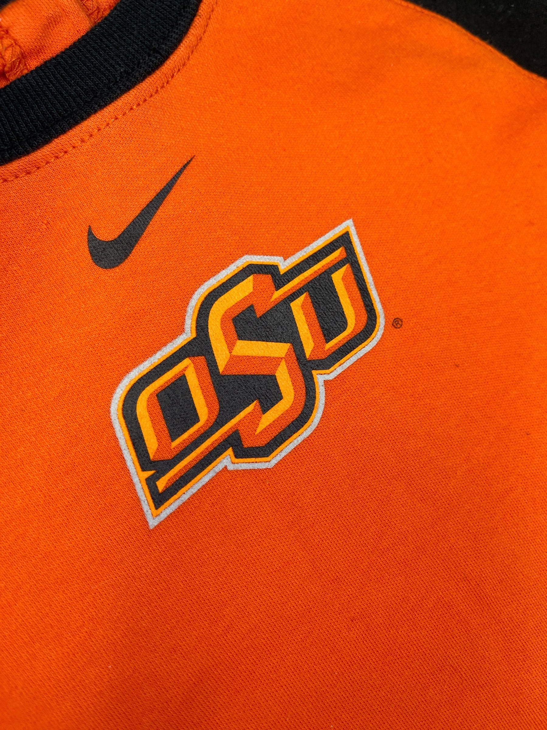 NCAA Oklahoma State Cowboys Orange Bodysuit 6-9 months