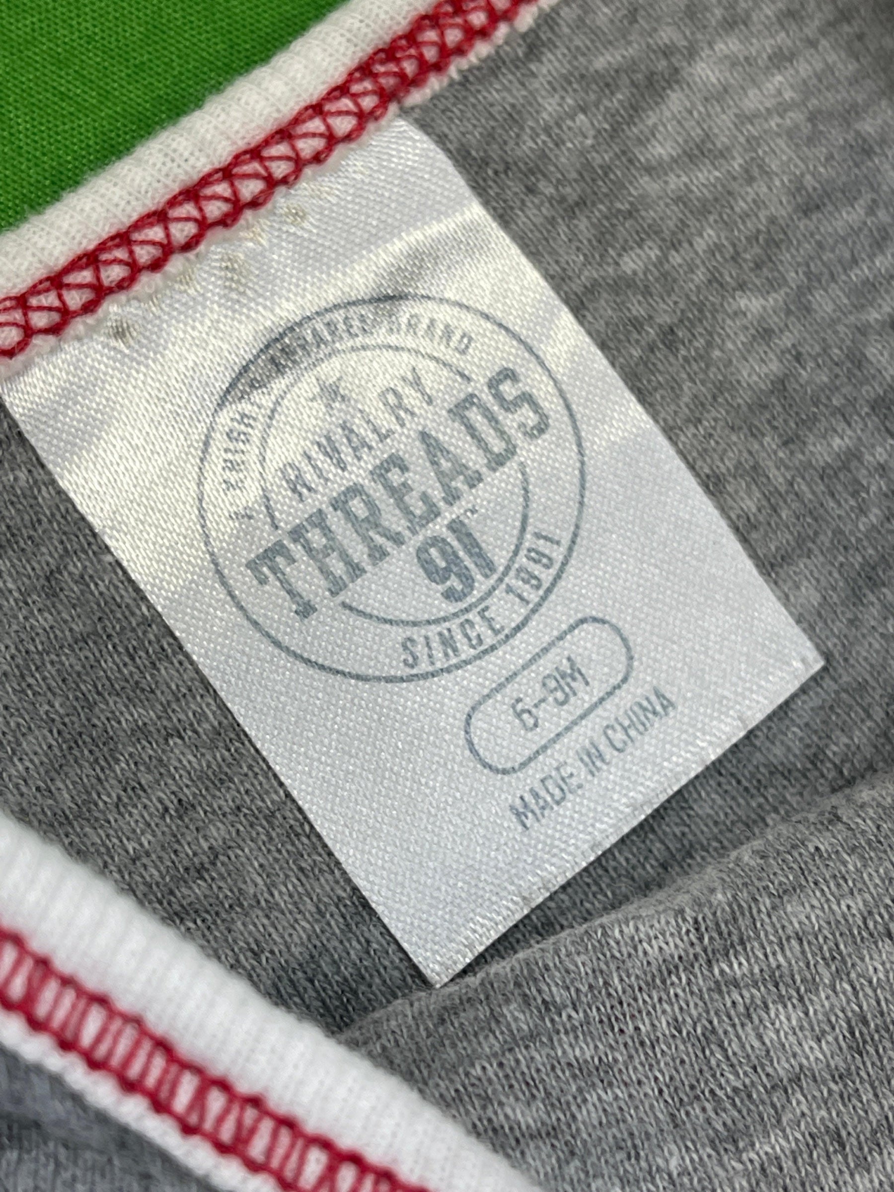 NCAA Alabama Crimson Tide Grey Bodysuit 6-9 months