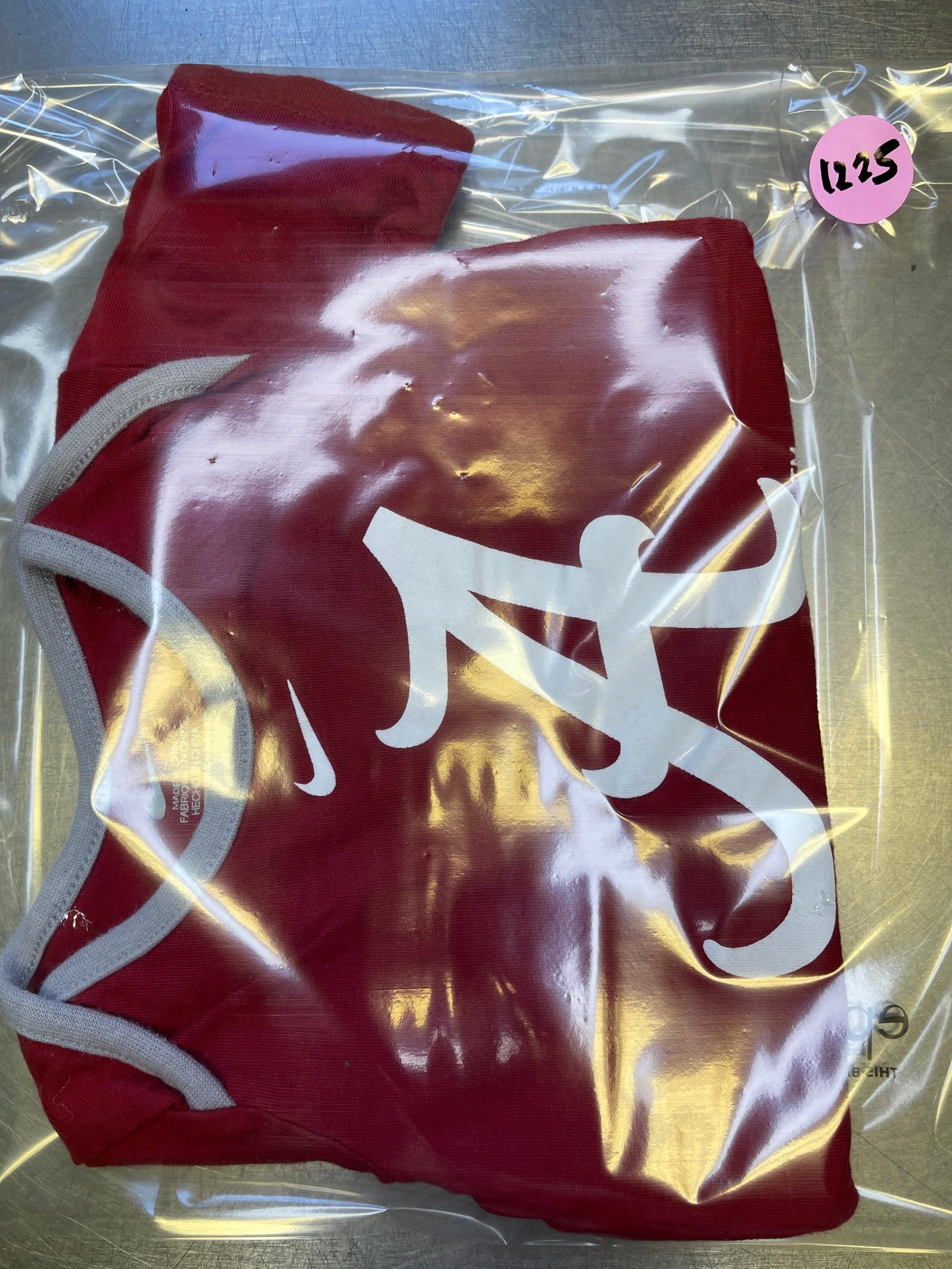NCAA Alabama Crimson Tide Baby Infant Red Bodysuit 6-9 months