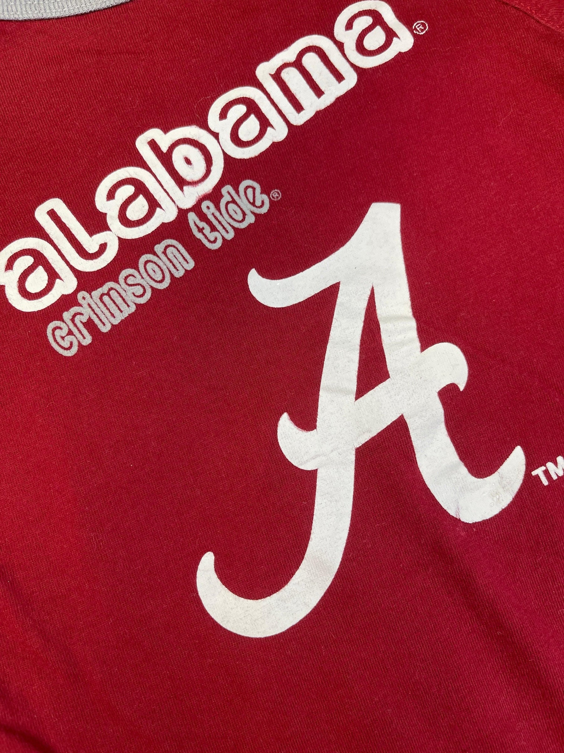 NCAA Alabama Crimson Tide Red Baby Infant Bodysuit 6-12 months