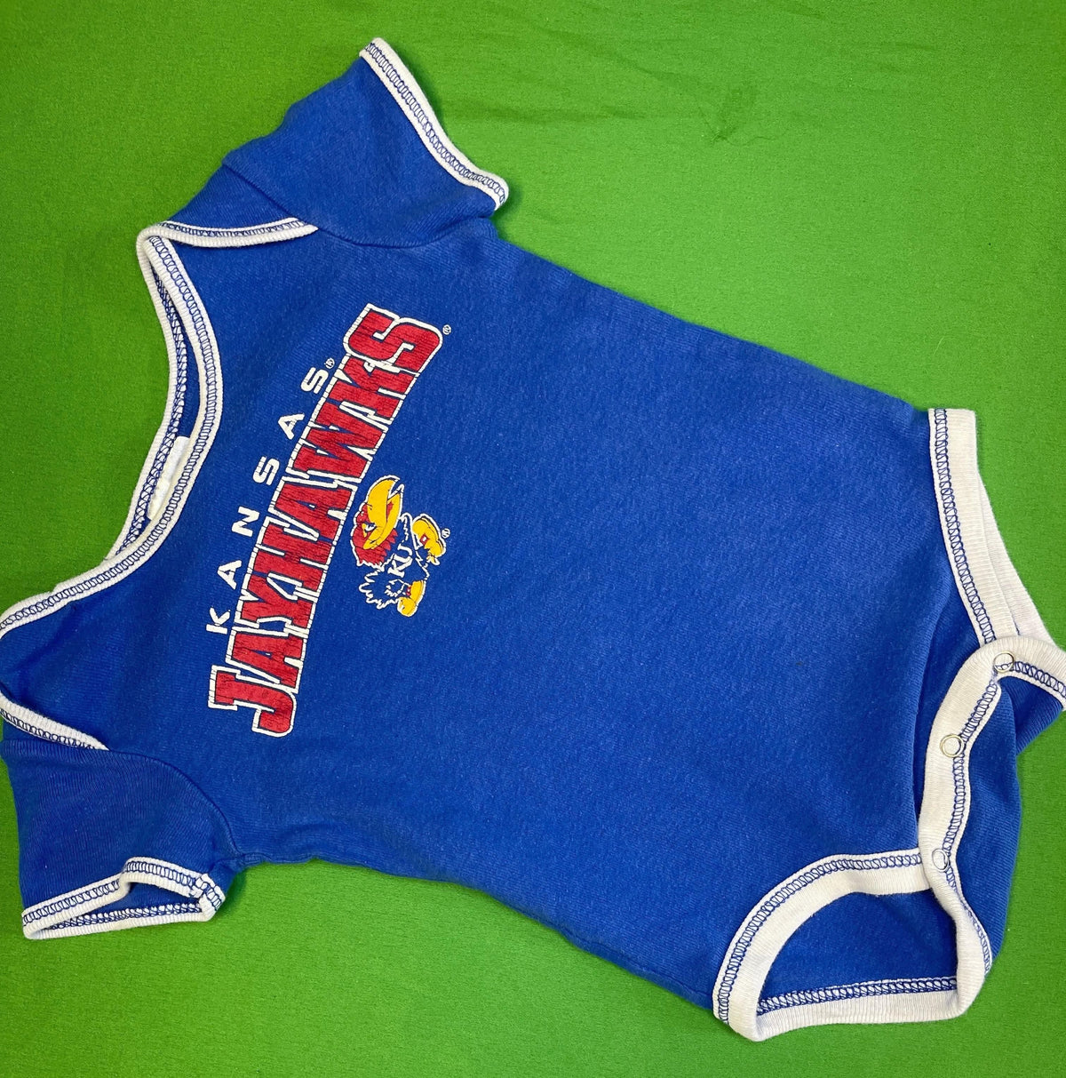 NCAA Kansas Jayhawks Infant Baby Blue Bodysuit 3-6 Months