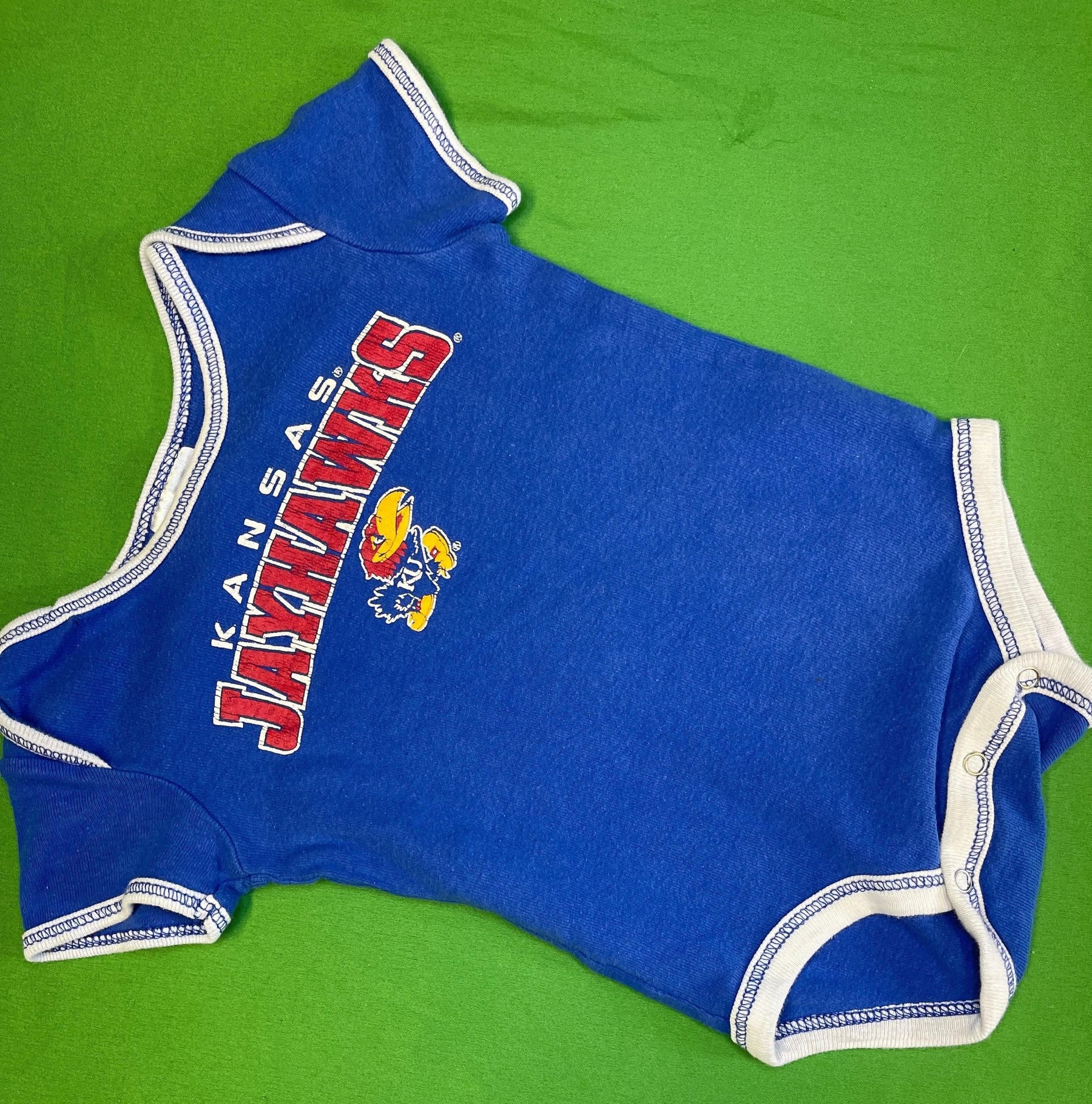 NCAA Kansas Jayhawks Infant Baby Blue Bodysuit 3-6 Months
