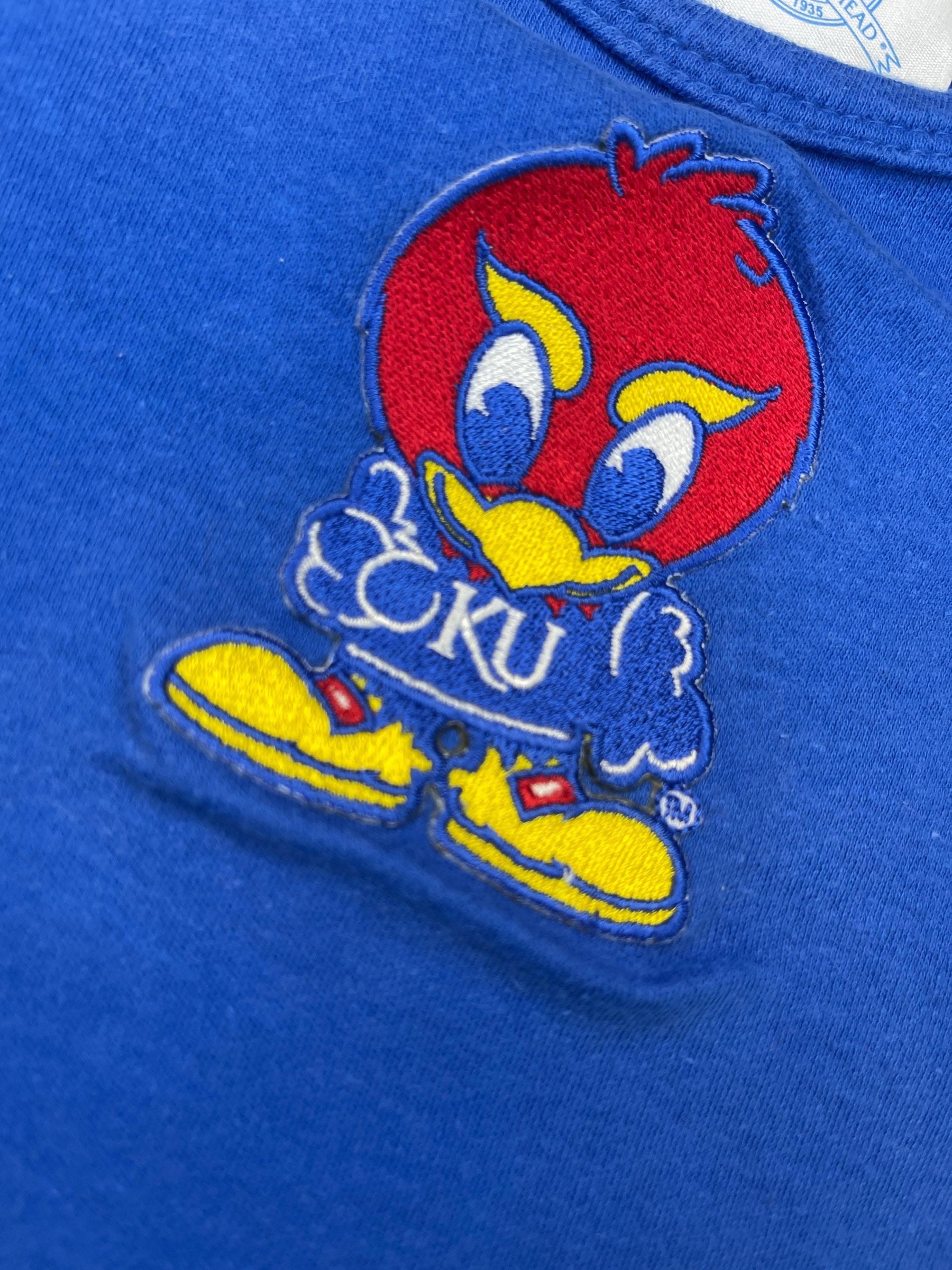 NCAA Kansas Jayhawks Infant Baby Blue Bodysuit 12 months