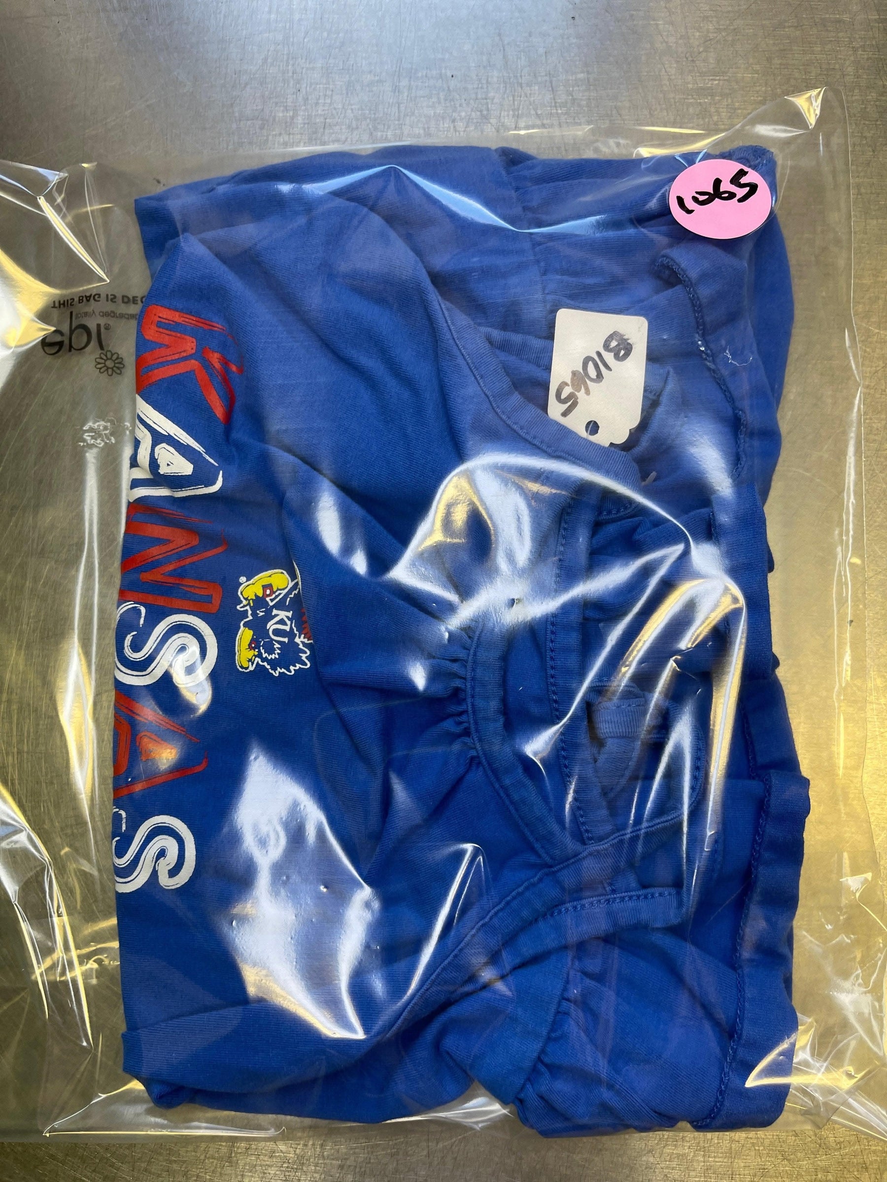 NCAA Kansas Jayhawks Summer Top Girls' Toddler 2T