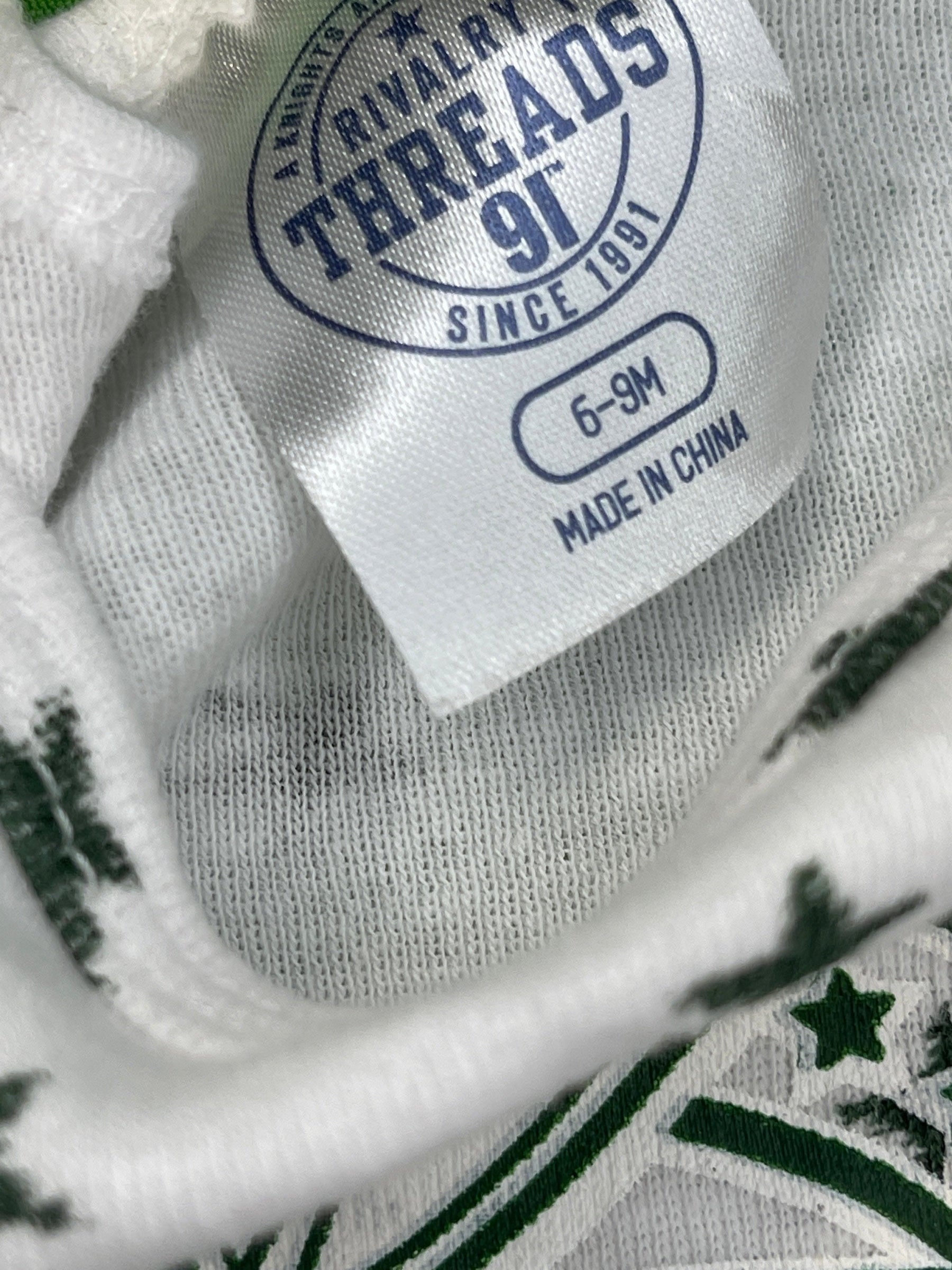 NCAA Oregon Ducks White Bodysuit 6-9 months
