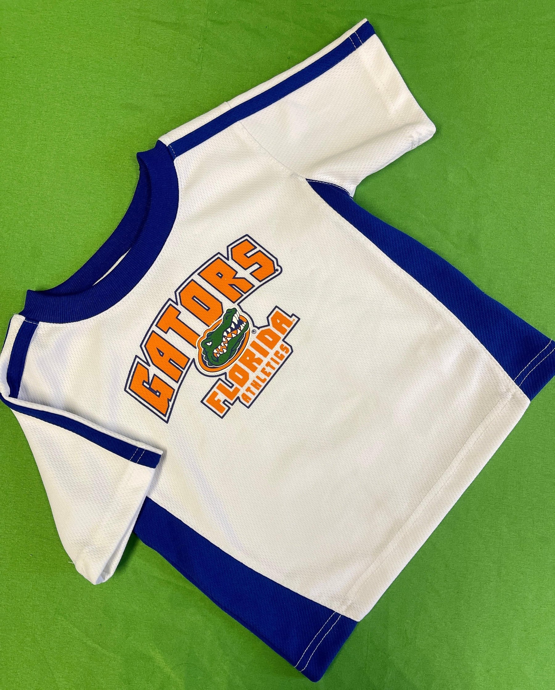 NCAA Florida Gators White Jersey-Style T-Shirt 12 months