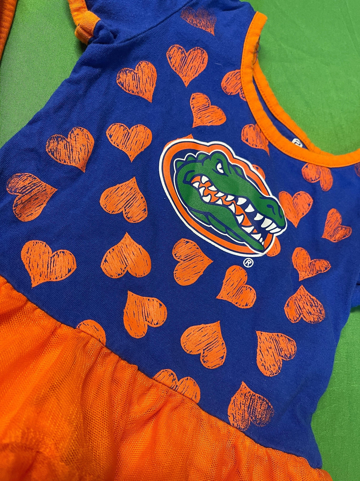 NCAA Florida Gators Tulle Dress Outfit 2-piece Set Toddler 24 months