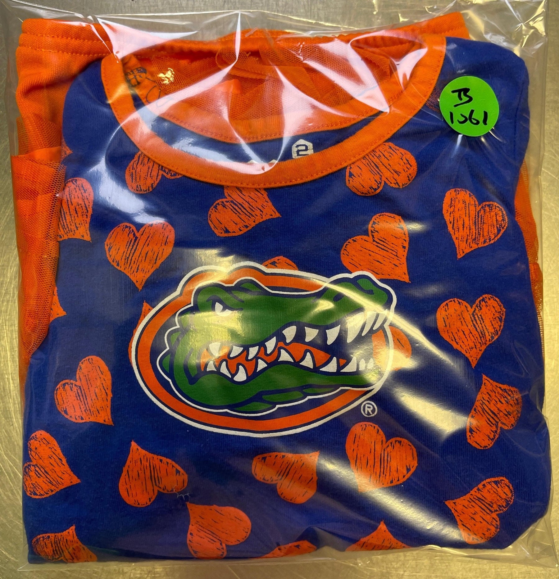 NCAA Florida Gators Tulle Dress Outfit 2-piece Set Toddler 24 months