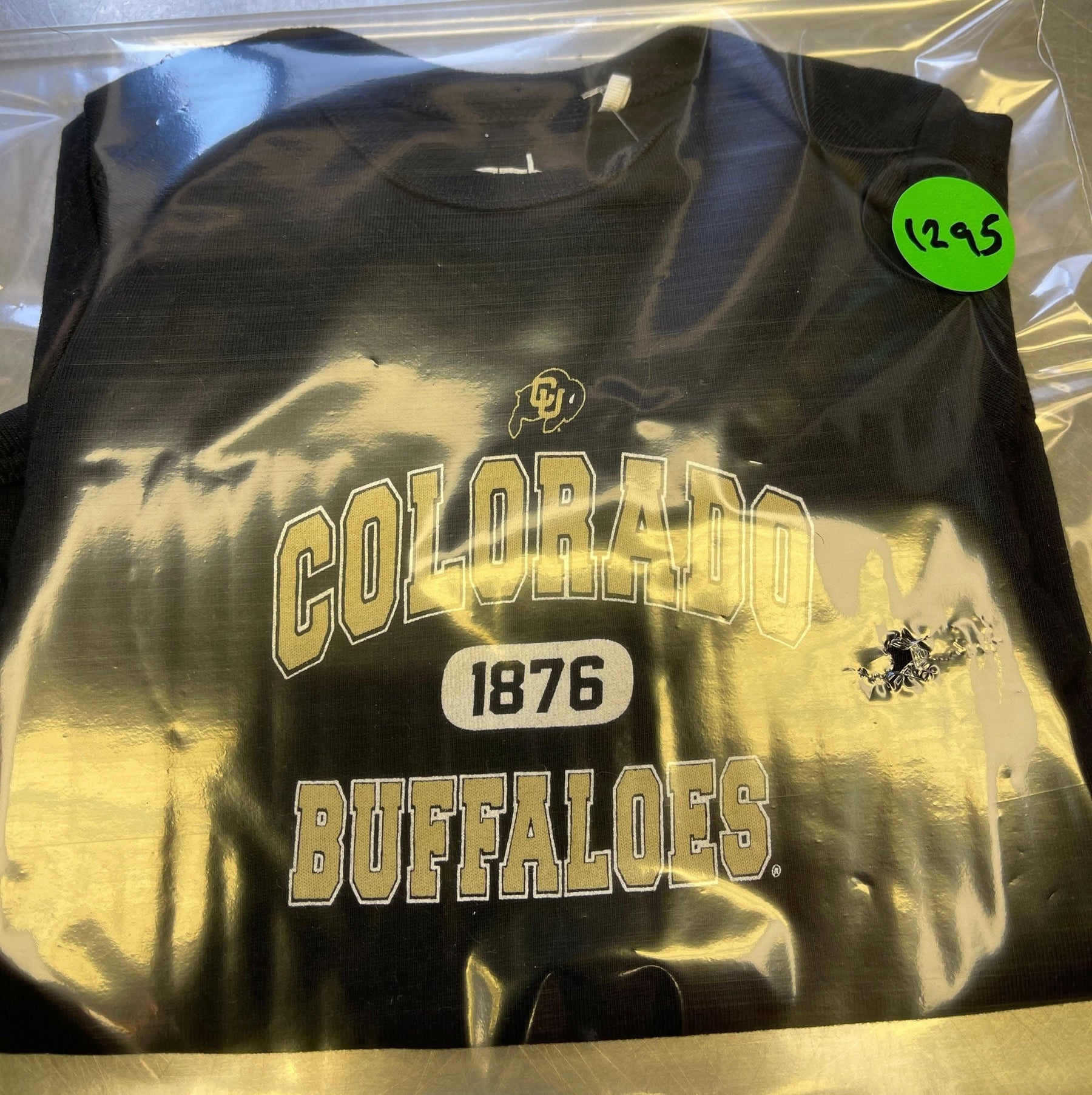 NCAA Colorado Buffaloes Black Bodysuit 0-3 months