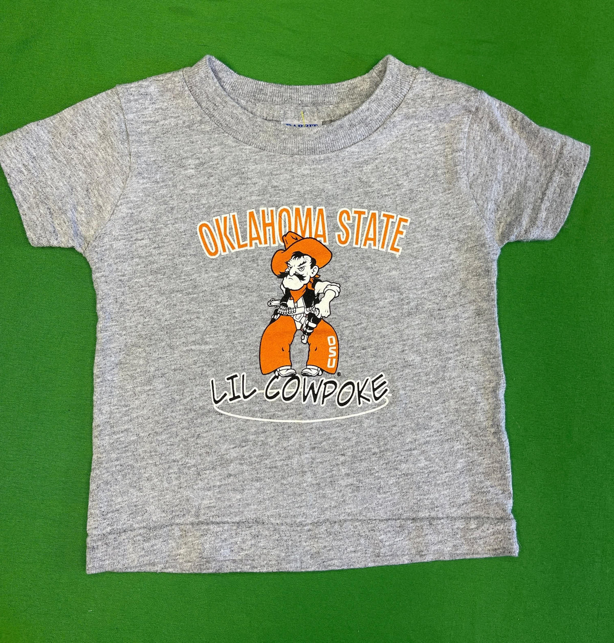 NCAA Oklahoma State Cowboys Grey T-shirt 12 months