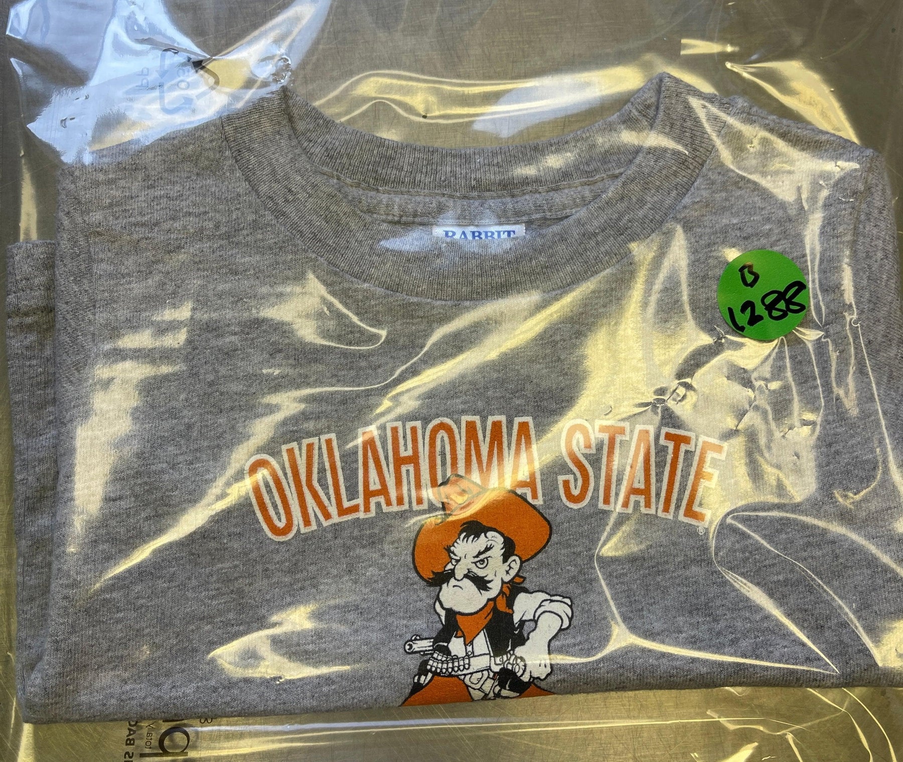 NCAA Oklahoma State Cowboys Grey T-shirt 12 months