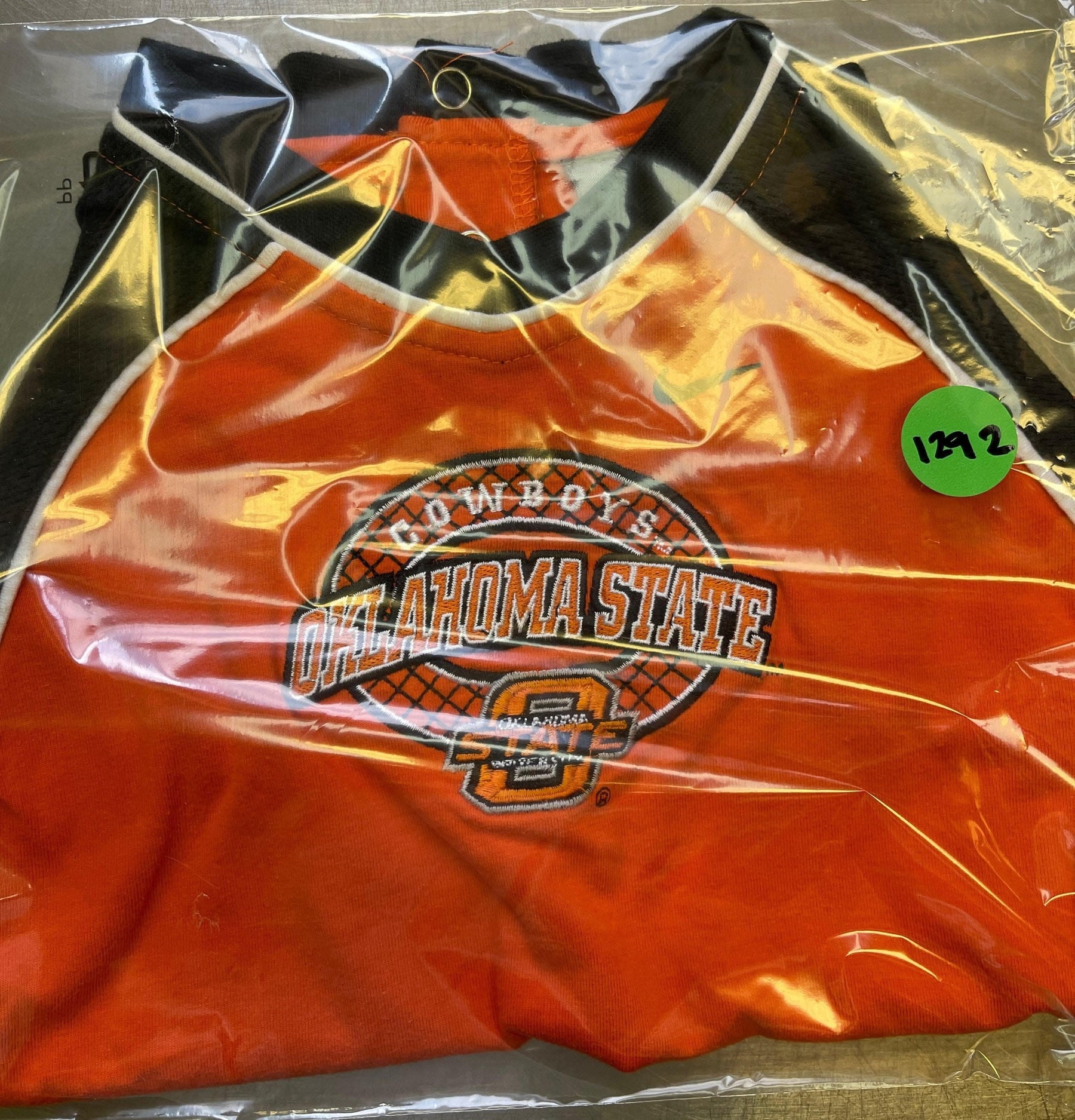 NCAA Oklahoma State Cowboys Orange Bodysuit 24 months