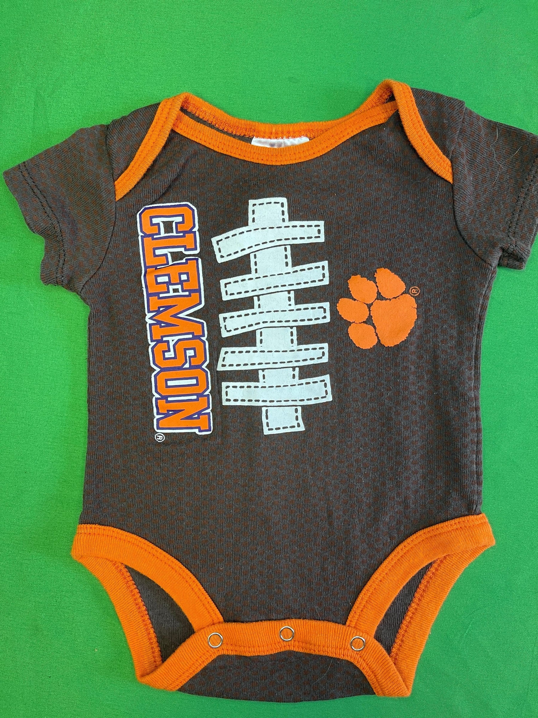 NCAA Clemson Tigers Football Design Bodysuit 0-3 months