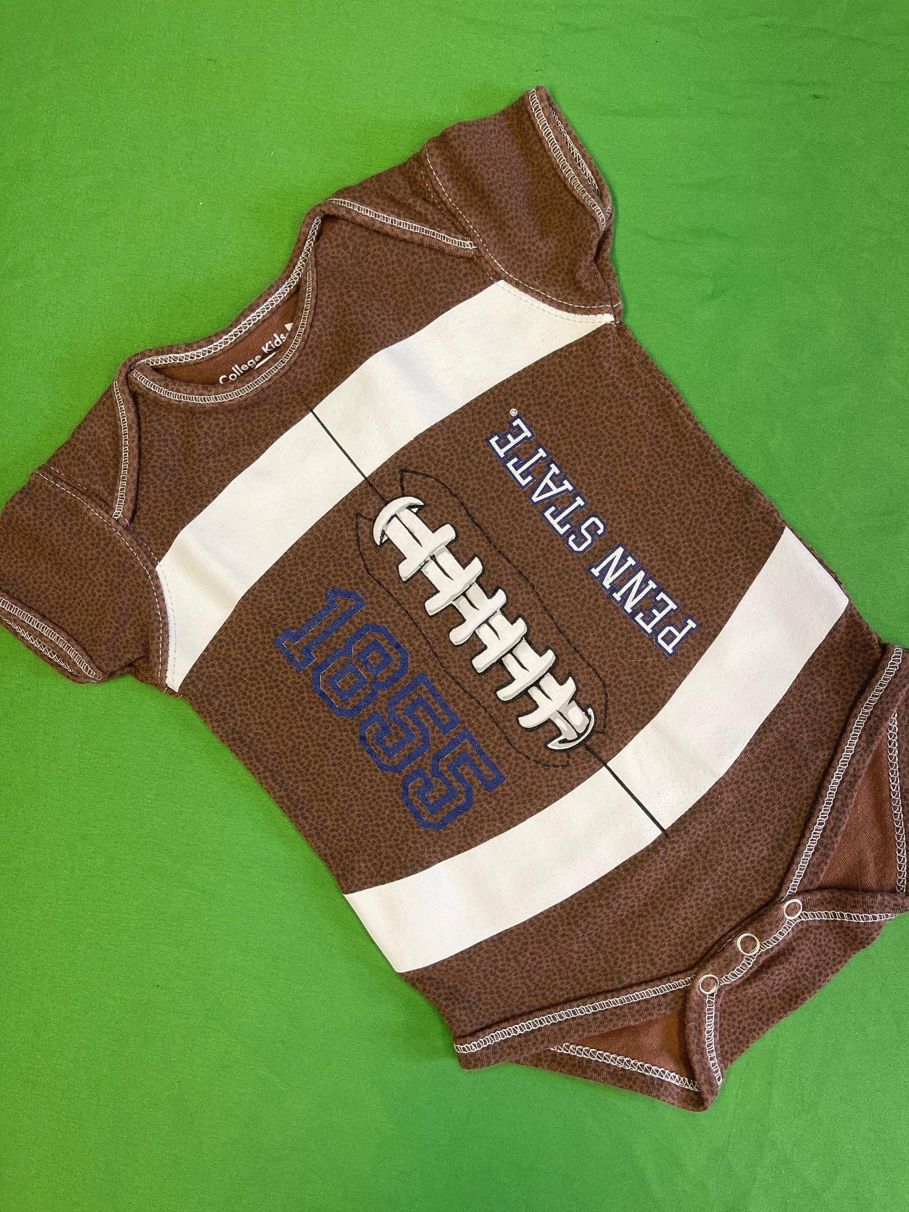 NCAA Penn State Nittany Lions Football Design Bodysuit 12 months