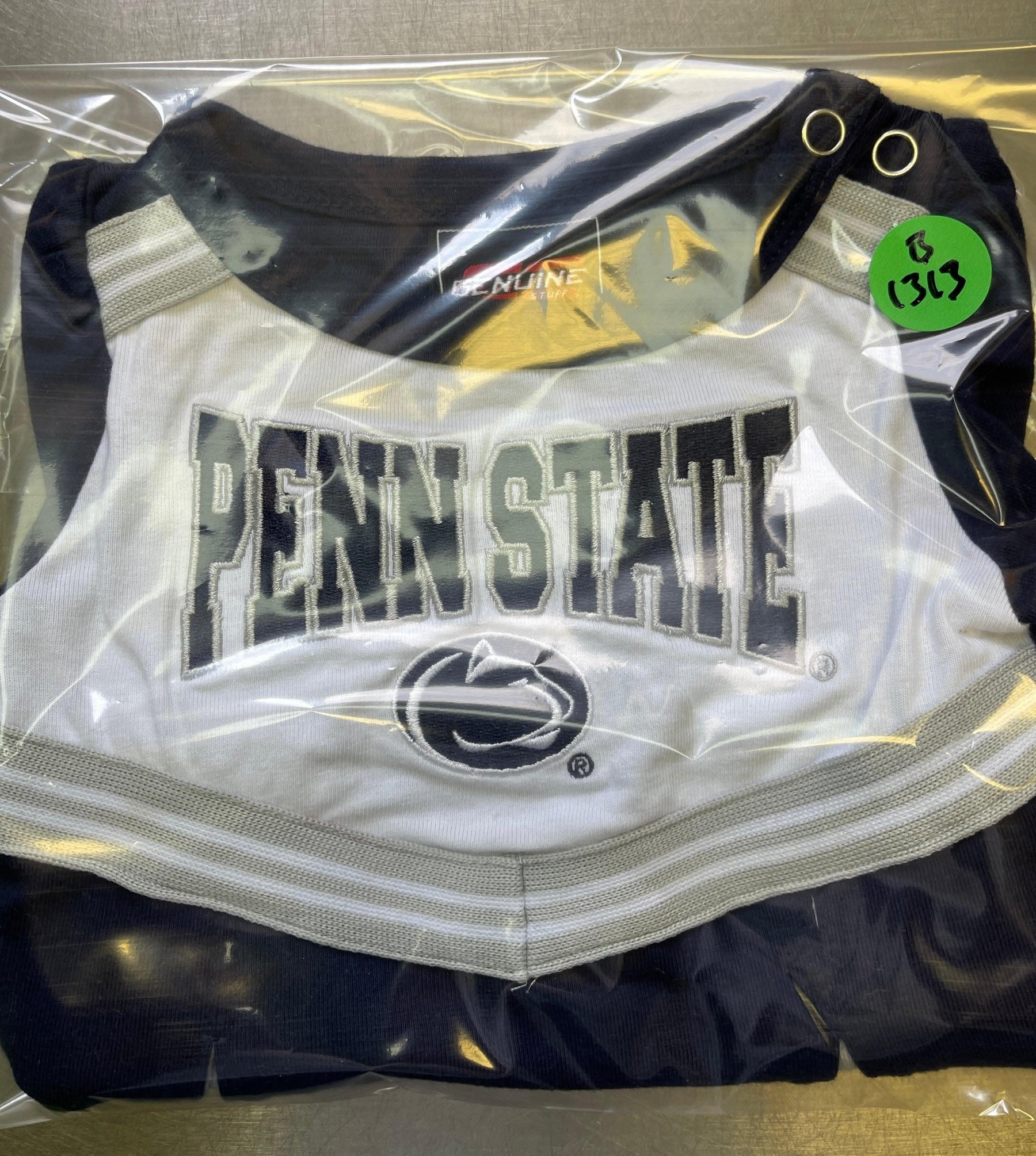 NCAA Penn State Nittany Lions L/S Cheerleader Outfit Bodysuit 0-3 months