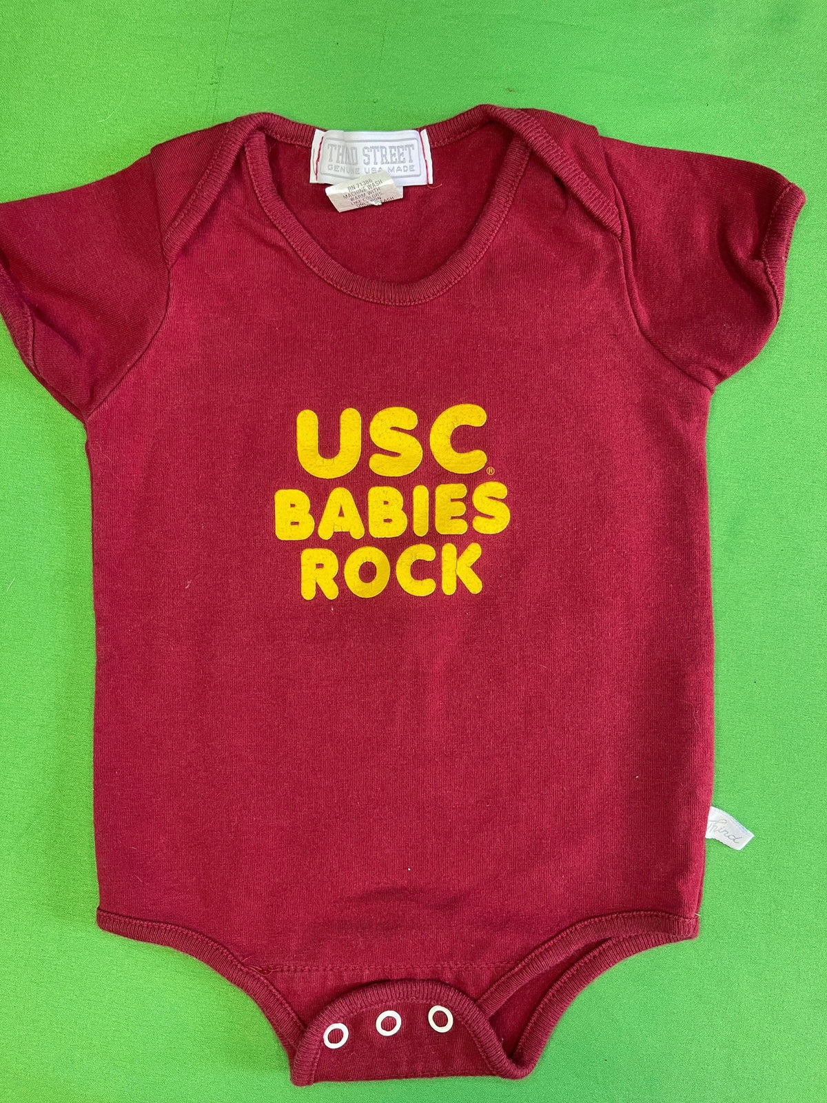 NCAA USC Trojans Maroon Bodysuit 6 months