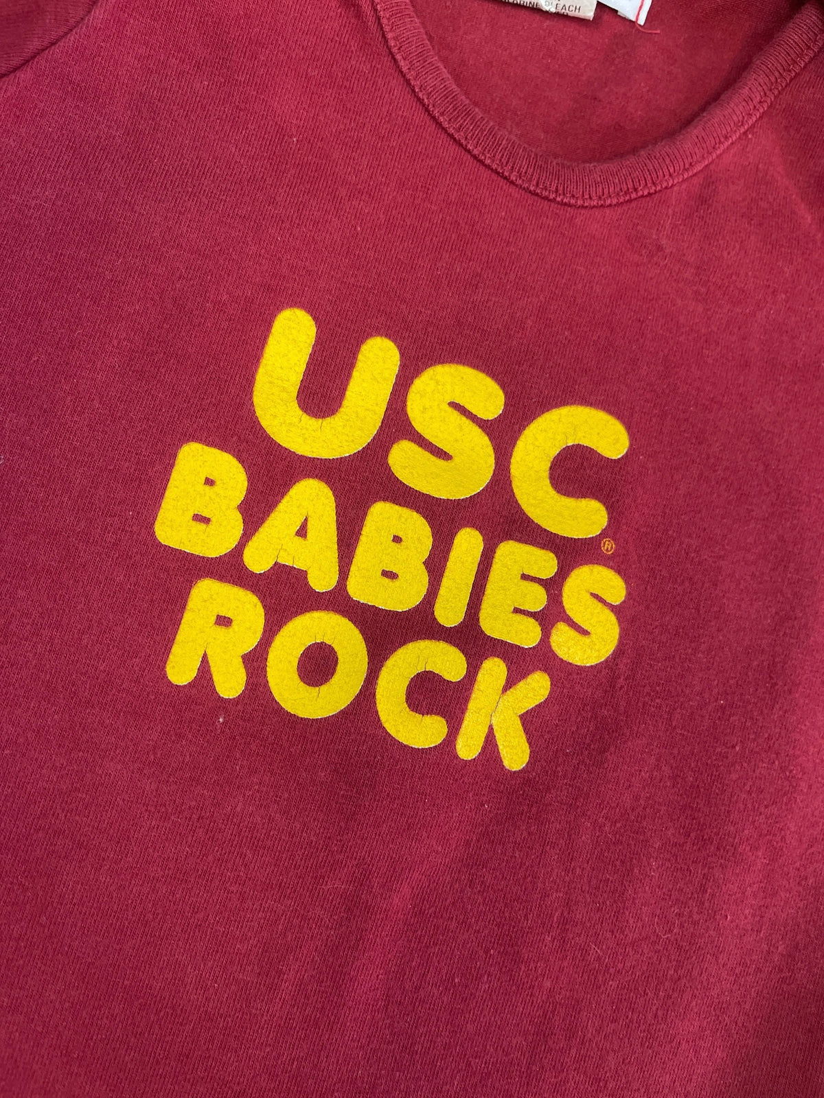NCAA USC Trojans Maroon Bodysuit 6 months