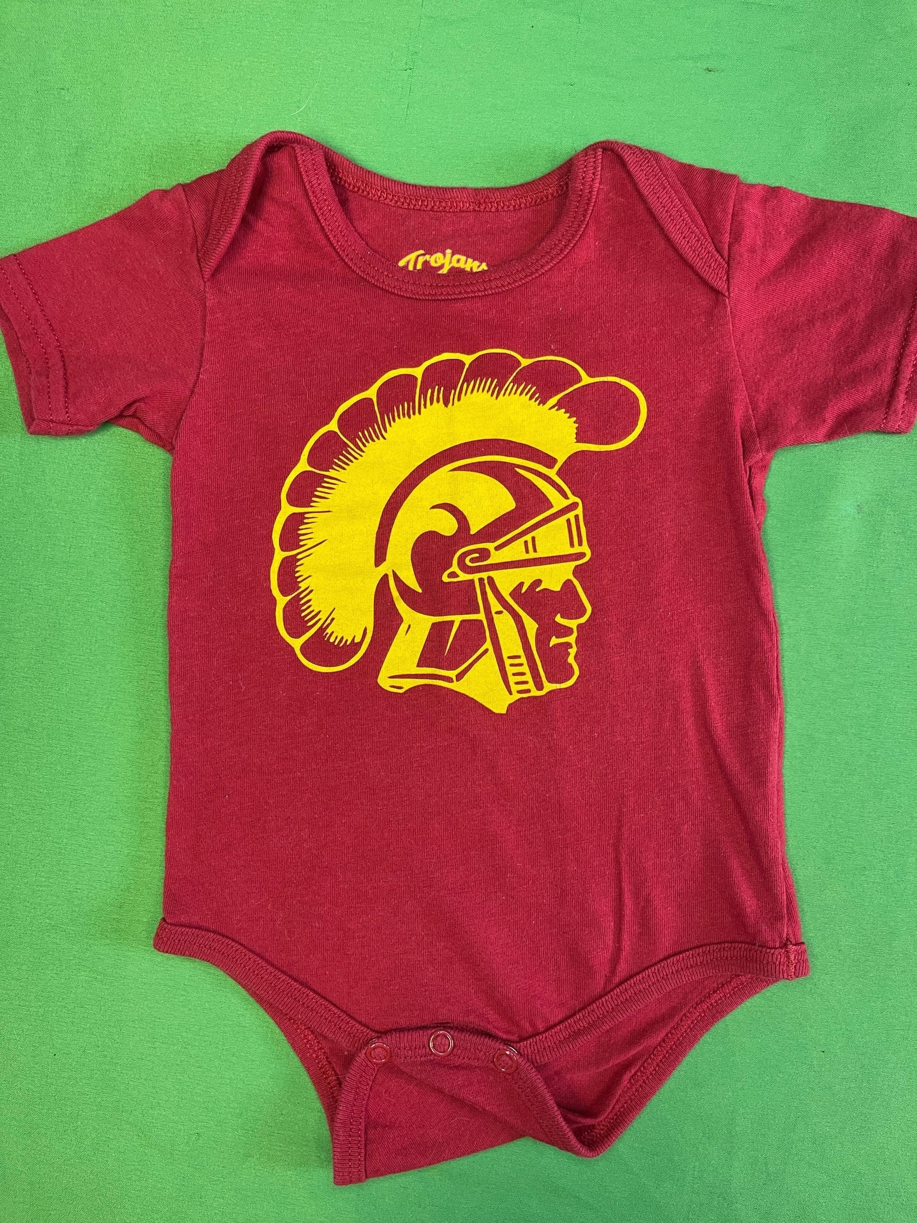 NCAA USC Trojans Maroon Bodysuit 6-9 months