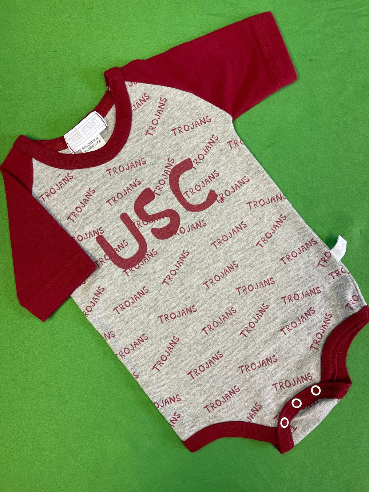 NCAA USC Trojans Maroon Bodysuit 3 months