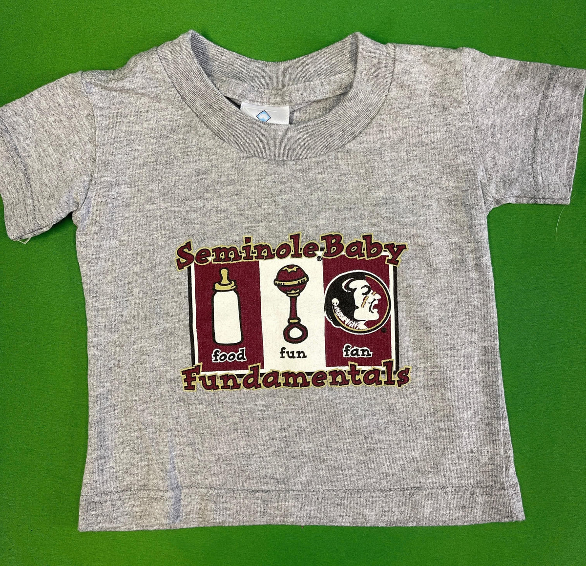 NCAA Florida State Seminoles Grey T-shirt 6 months