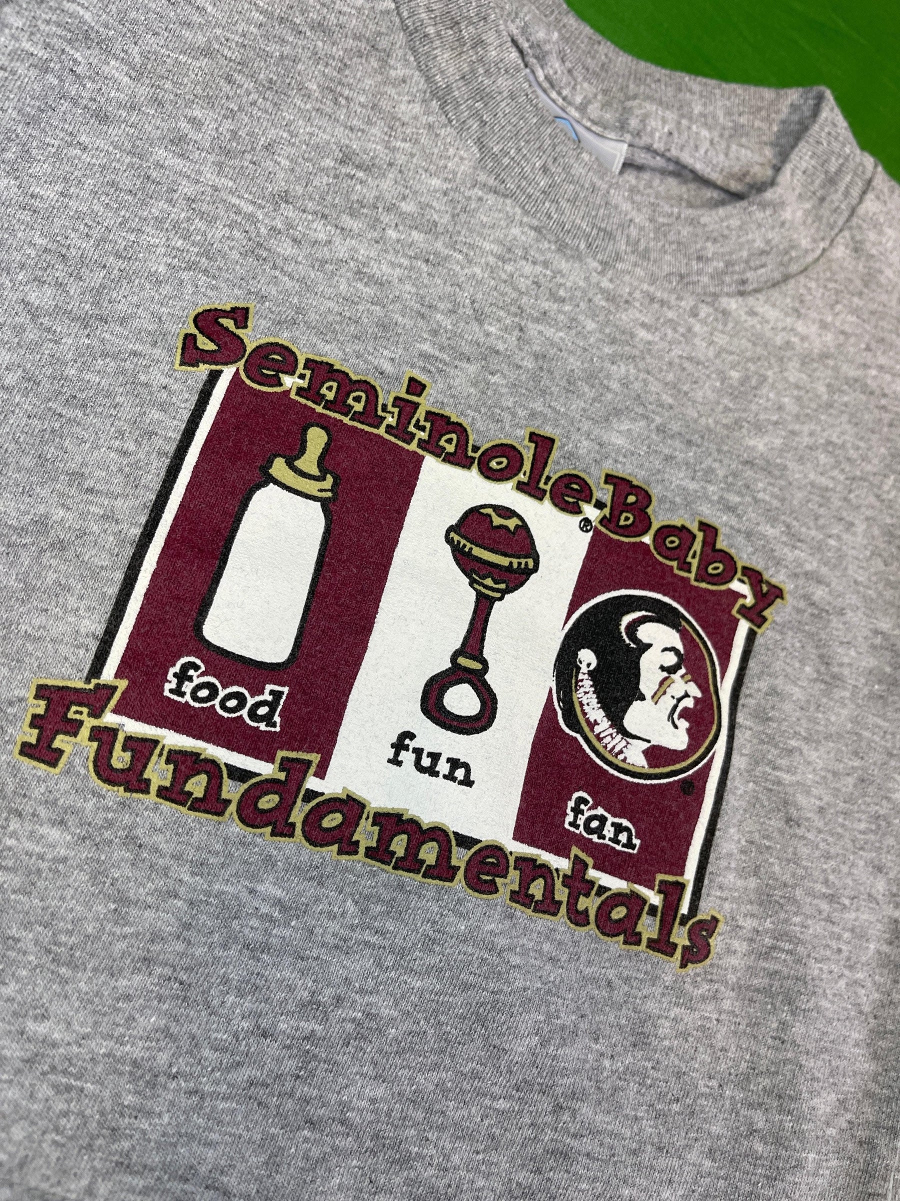 NCAA Florida State Seminoles Grey T-shirt 6 months