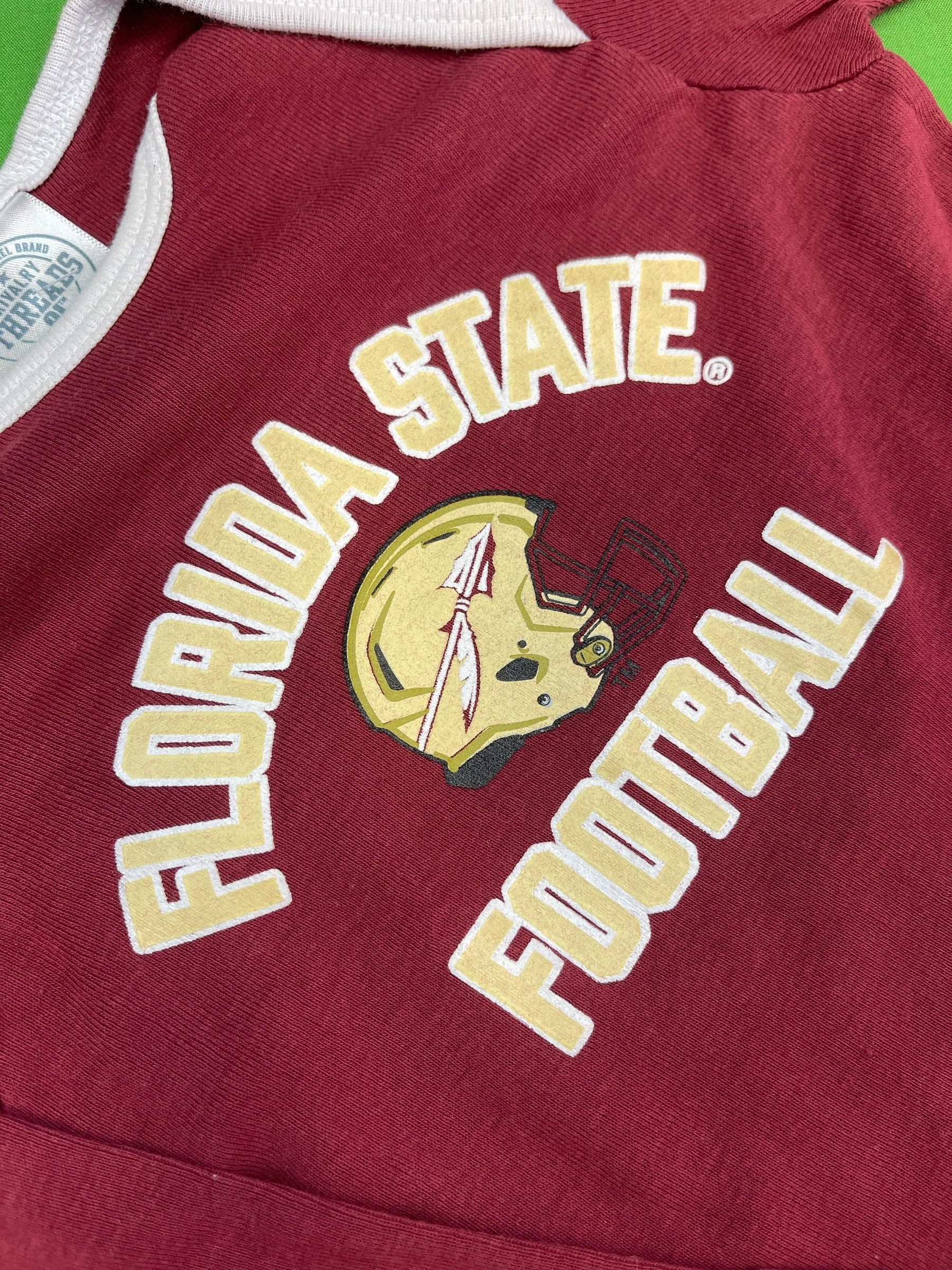 NCAA Florida State Seminoles Maroon Long-Sleeve Bodysuit 12 months