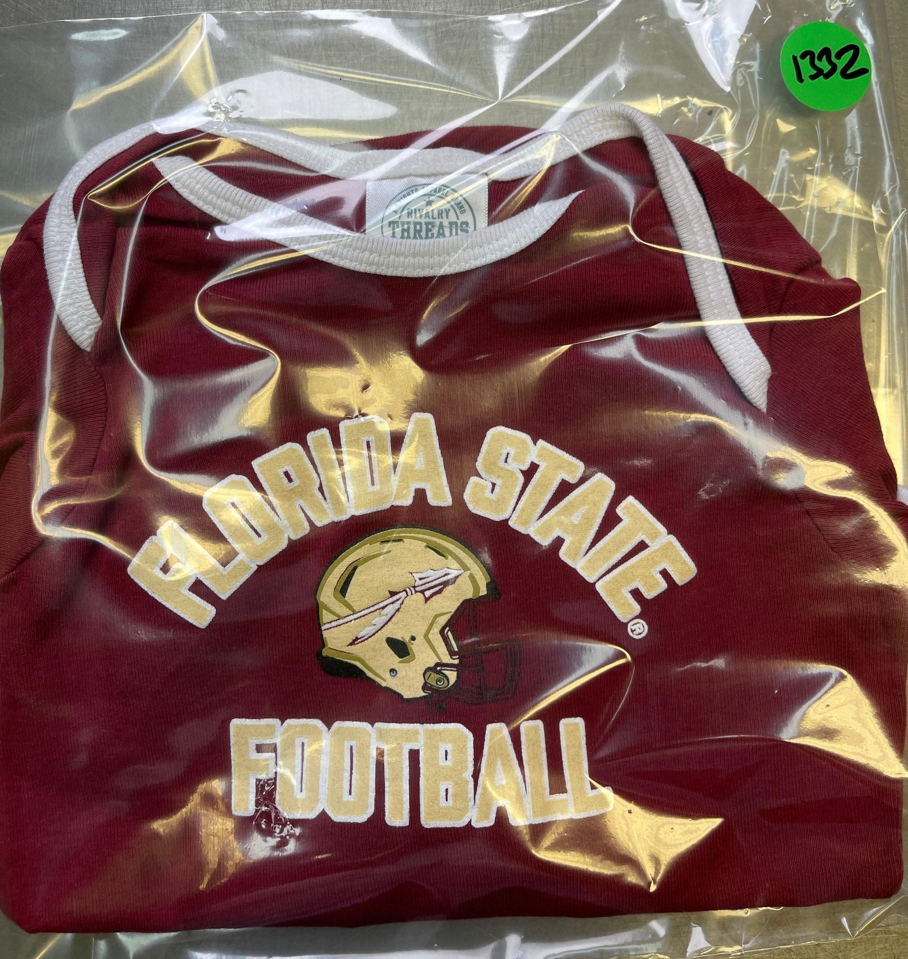 NCAA Florida State Seminoles Maroon Long-Sleeve Bodysuit 12 months
