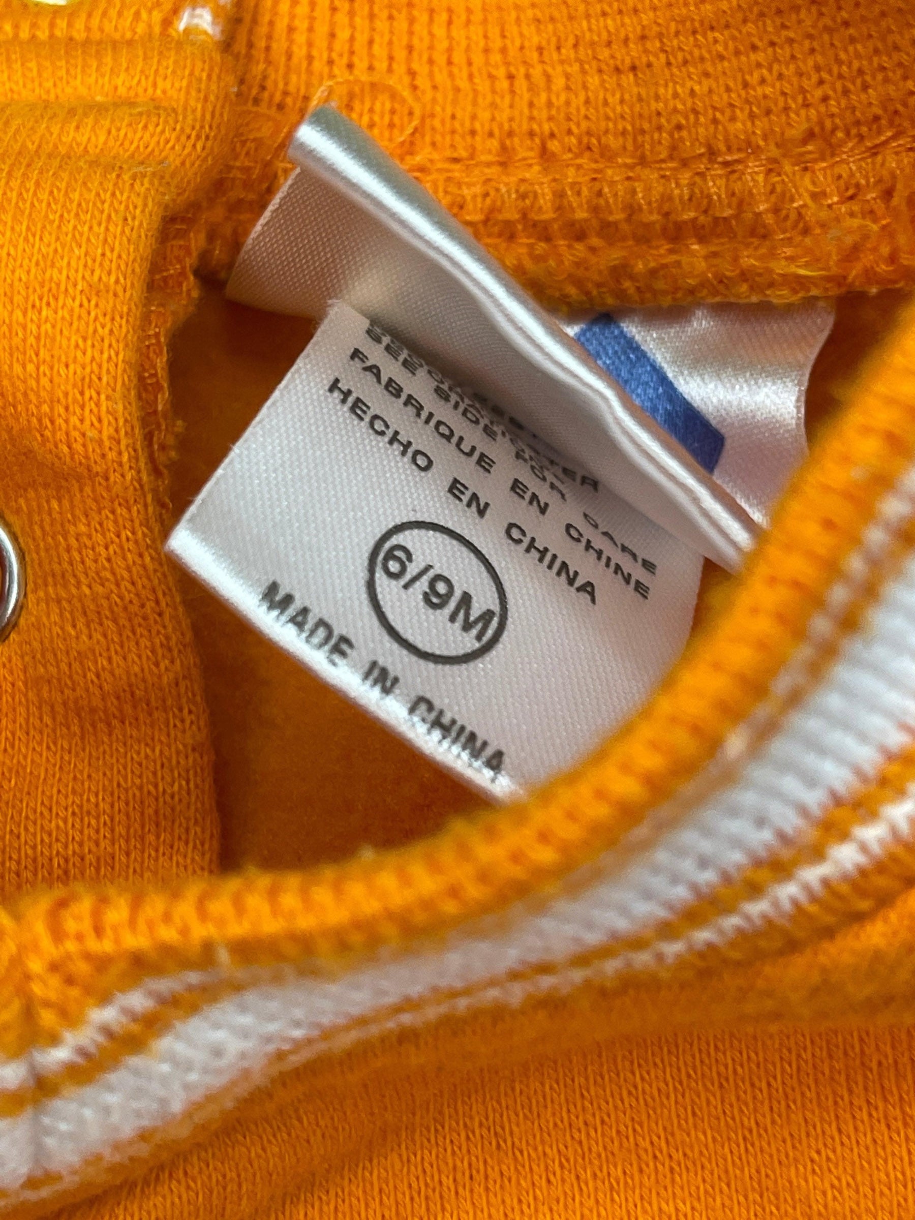 NCAA Tennessee Volunteers Baby Outfit L/S Embroidered 6-9 months