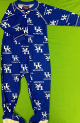 NCAA Kentucky Wildcats Blanket Sleeper Zippered Blue Baby 6-9 months