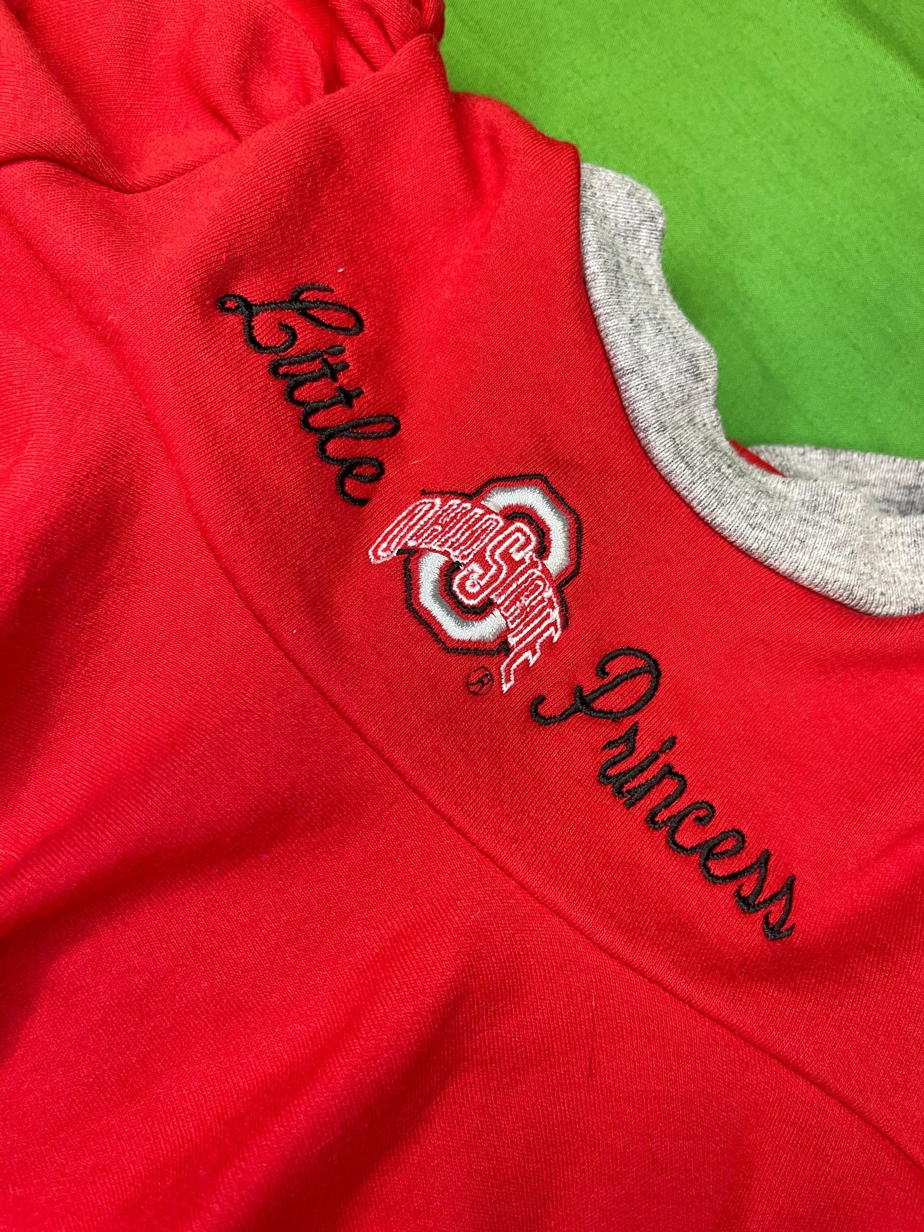 NCAA Ohio State Buckeyes Baby Girl Outfit Dress 12 months