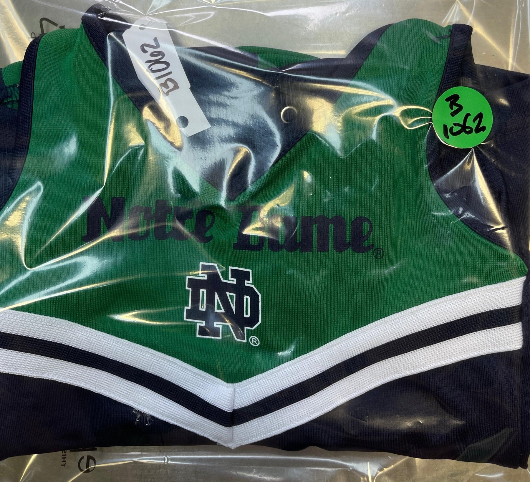 NCAA Notre Dame Fighting Irish Colosseum Cheerleader Dress Baby 3-6 months