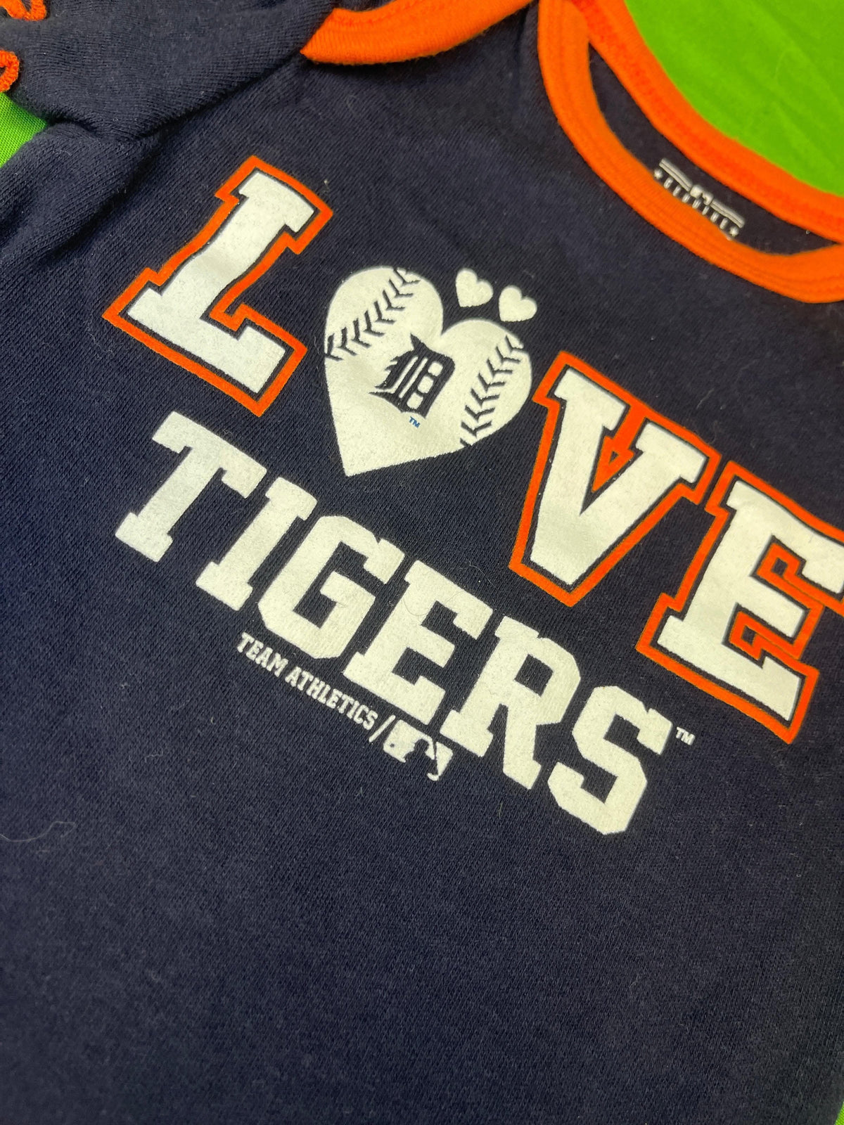 MLB Detroit Tigers Navy Blue Bodysuit 0-3 months