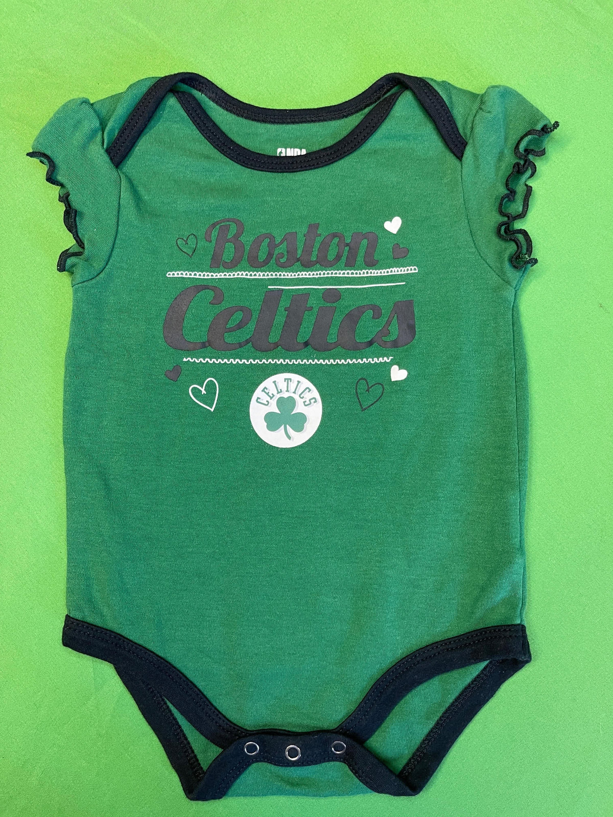 NBA Boston Celtics Green Bodysuit 6-9 months