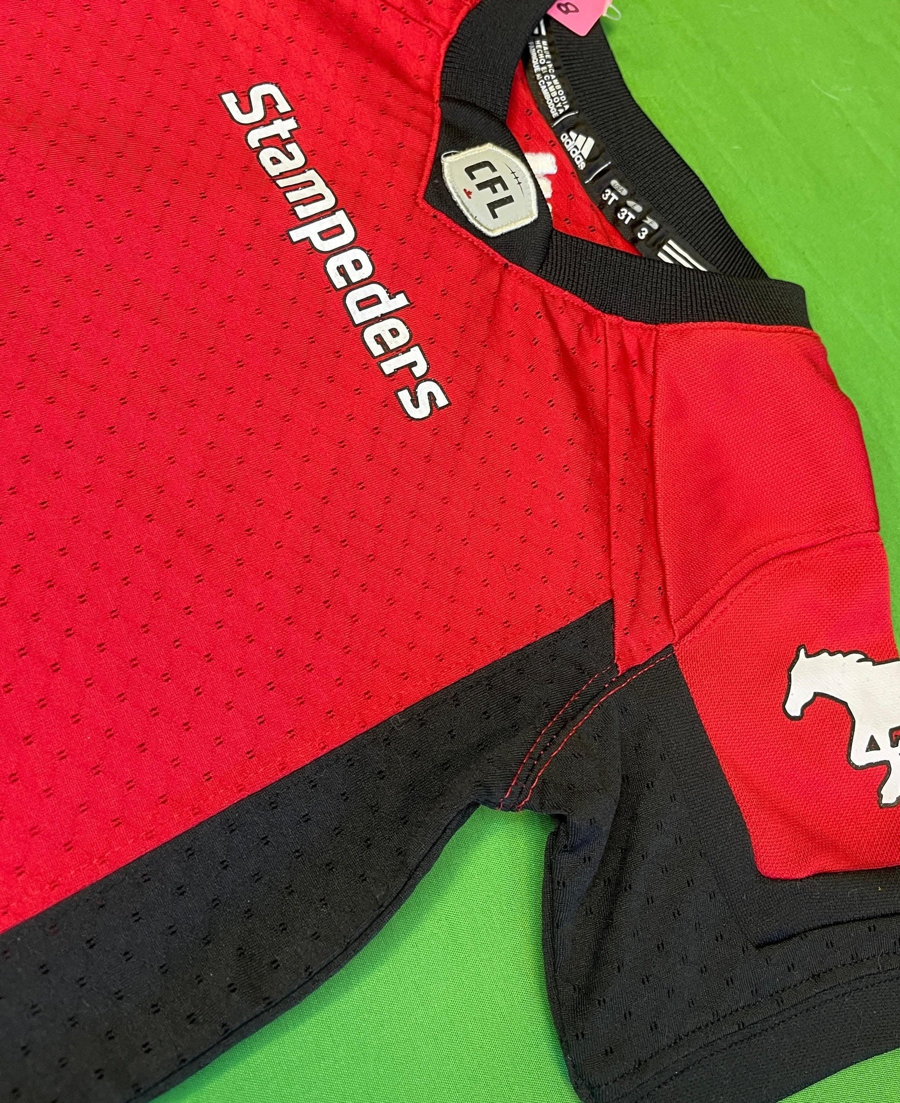 CFL Calgary Stampeders Jersey Toddler 3T
