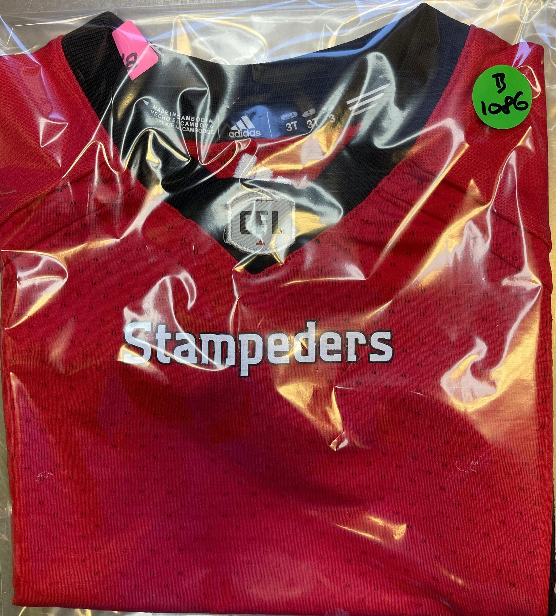 CFL Calgary Stampeders Jersey Toddler 3T
