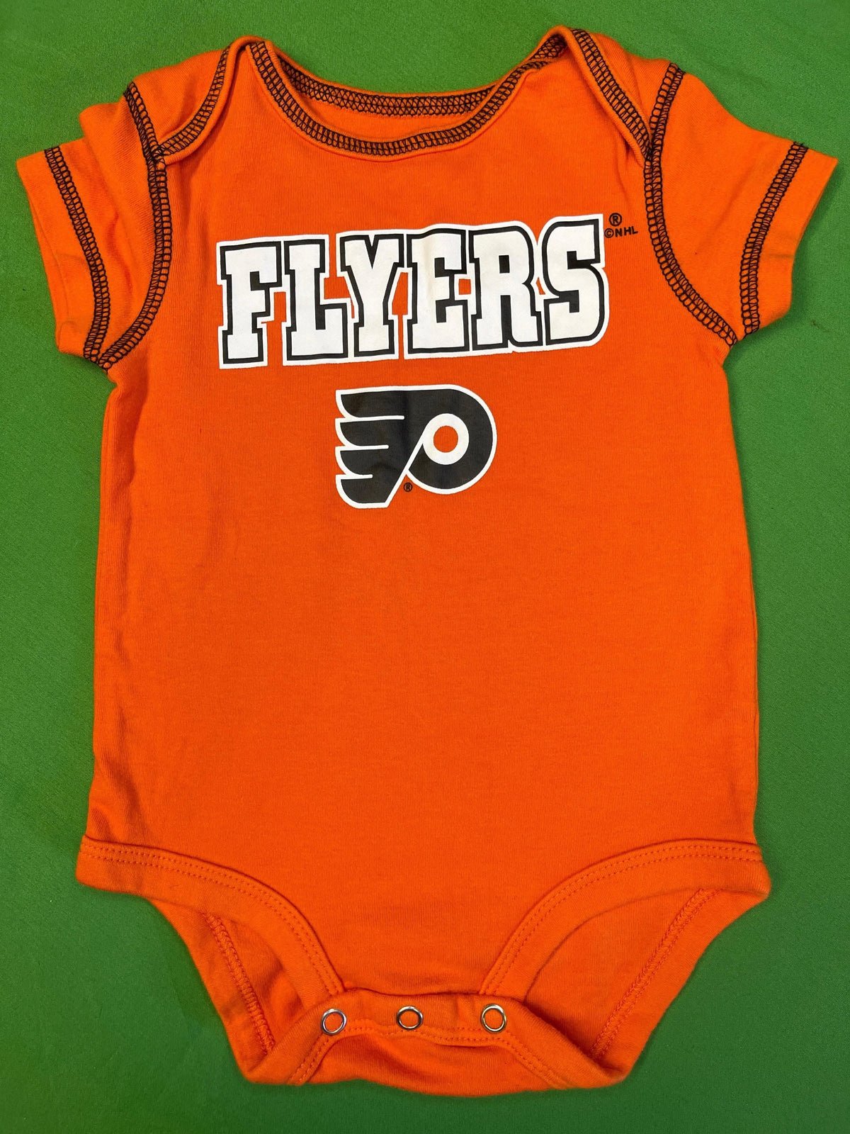 NHL Philadelphia Flyers Orange Bodysuit 3-6 months