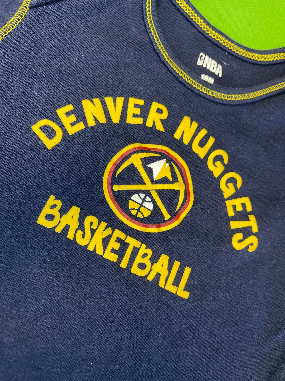 NBA Denver Nuggets Dark Blue Bodysuit 18 months