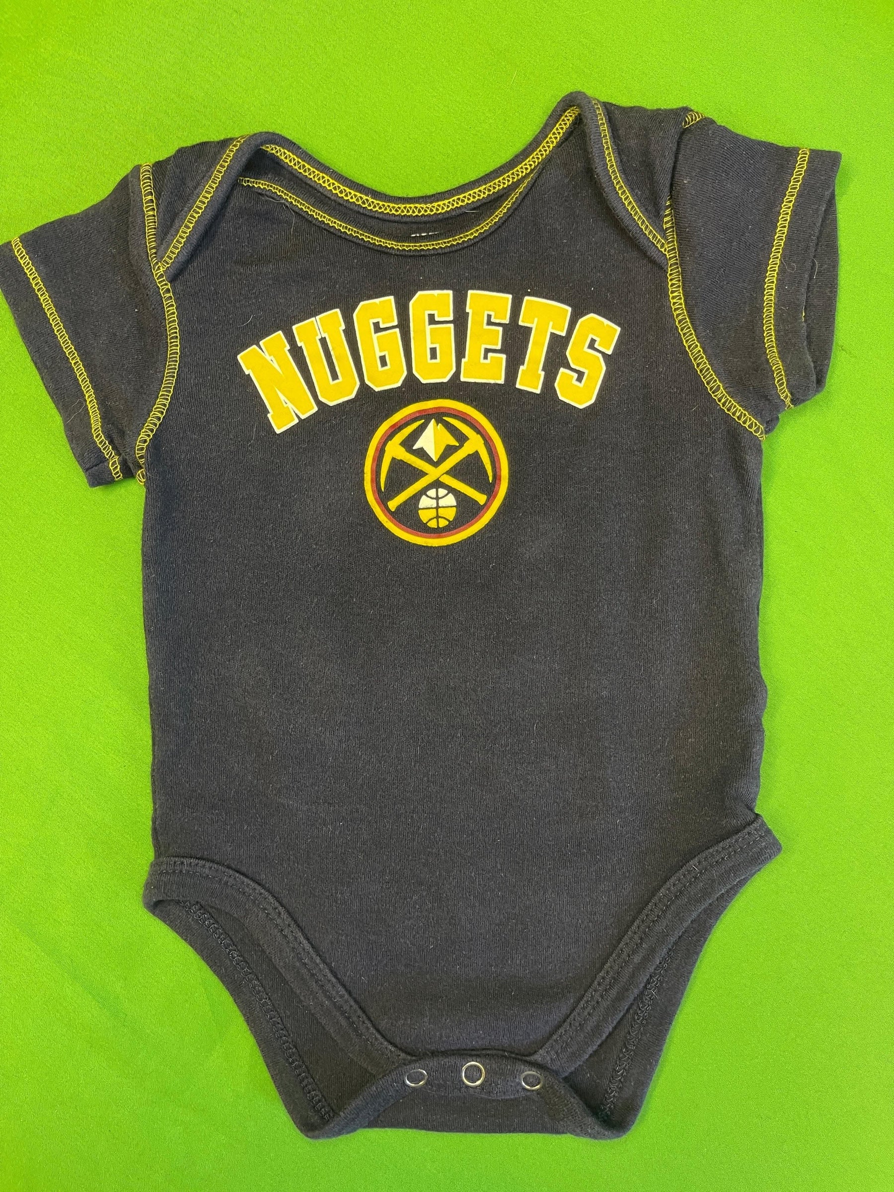NBA Denver Nuggets Navy Bodysuit 12 months