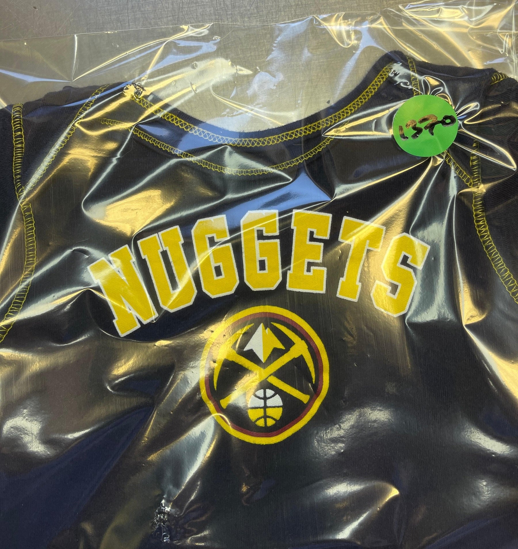 NBA Denver Nuggets Navy Bodysuit 12 months