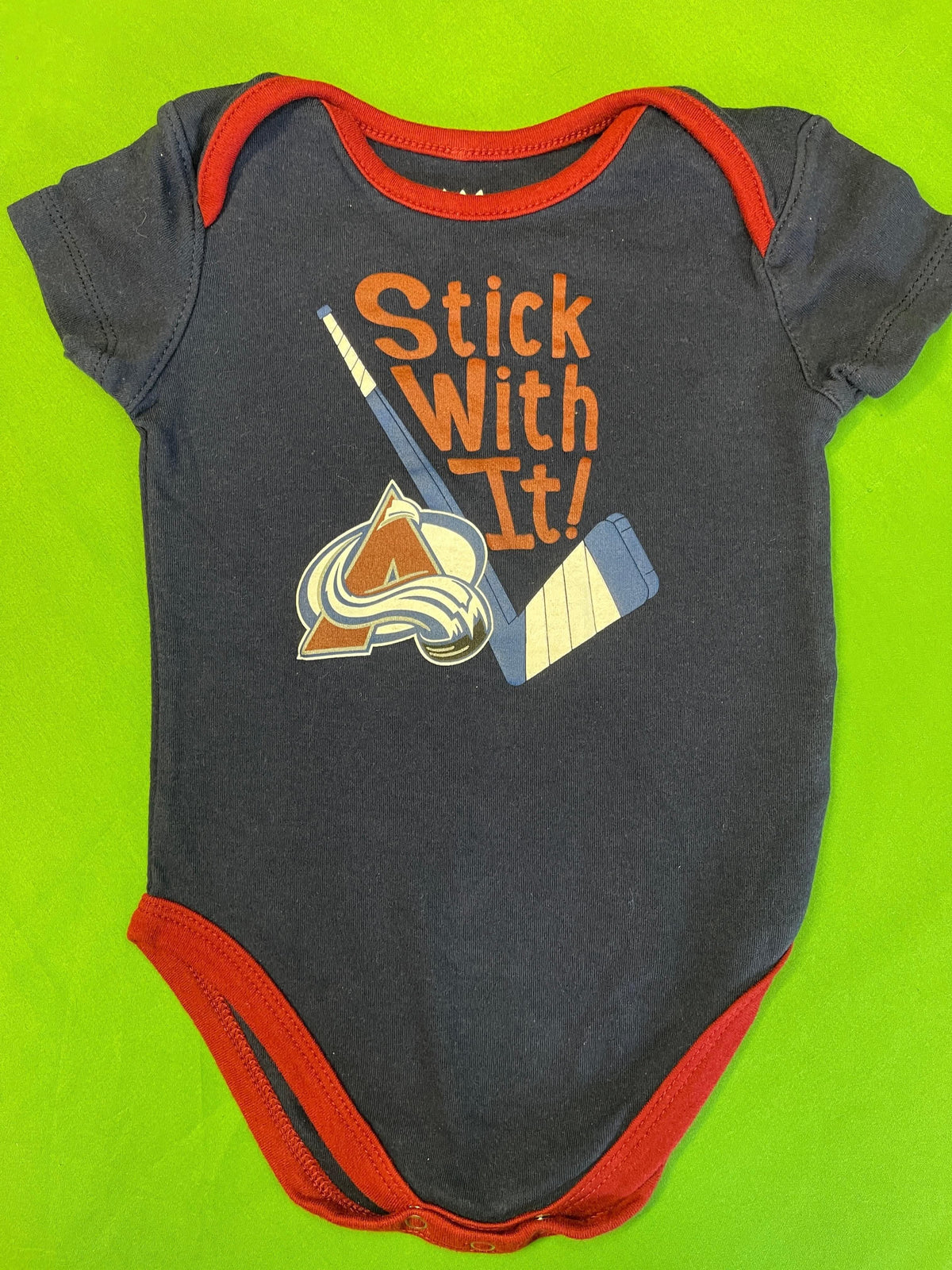 NHL Colorado Avalanche Dark Blue Bodysuit 24 months