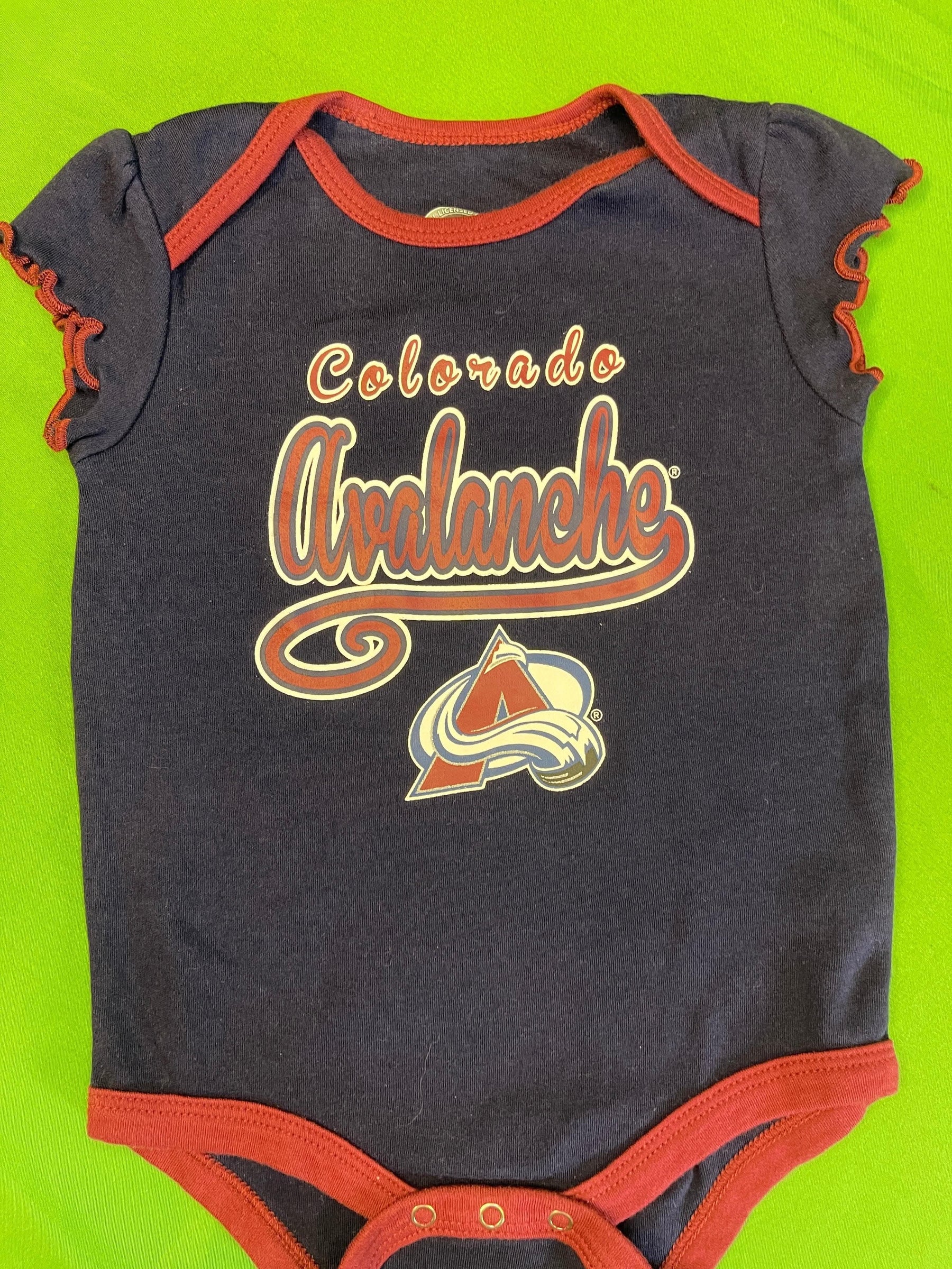 NHL Colorado Avalanche Dark Blue Bodysuit 12 months