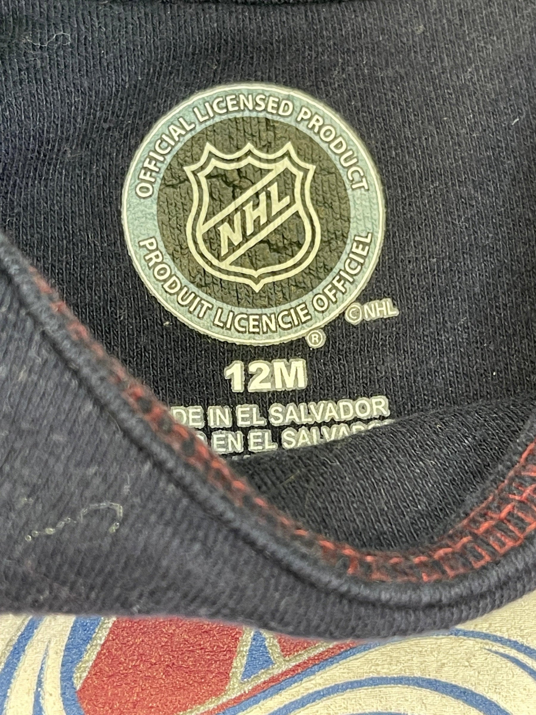 NHL Colorado Avalanche Dark Blue Bodysuit 12 months
