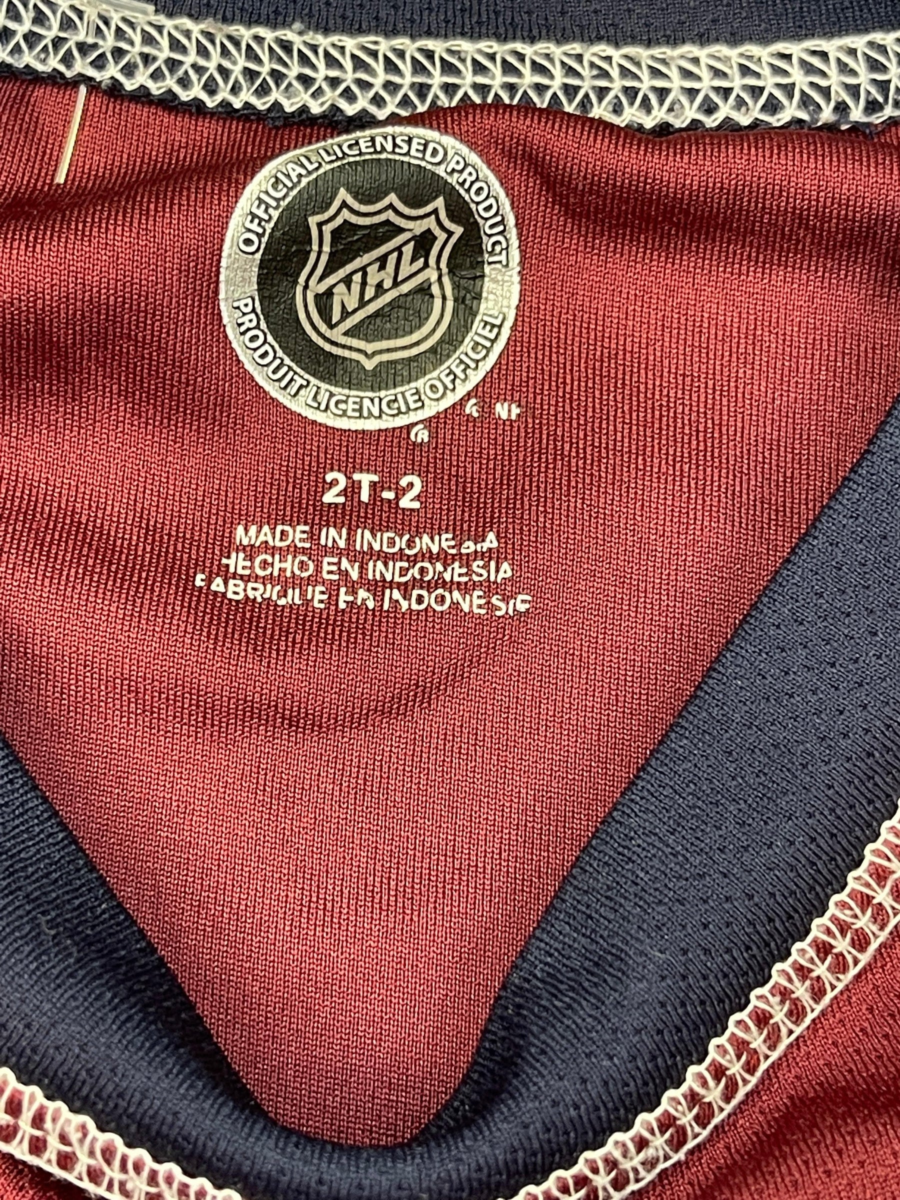 NHL Colorado Avalanche Maroon Jersey T-Shirt Toddler 2T