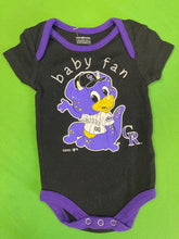 MLB Colorado Rockies Black Bodysuit 0-3 months