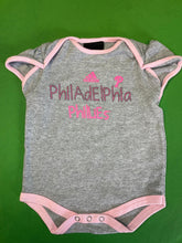 MLB Philadelphia Phillies Adidas Grey Bodysuit/Vest 6-9 months