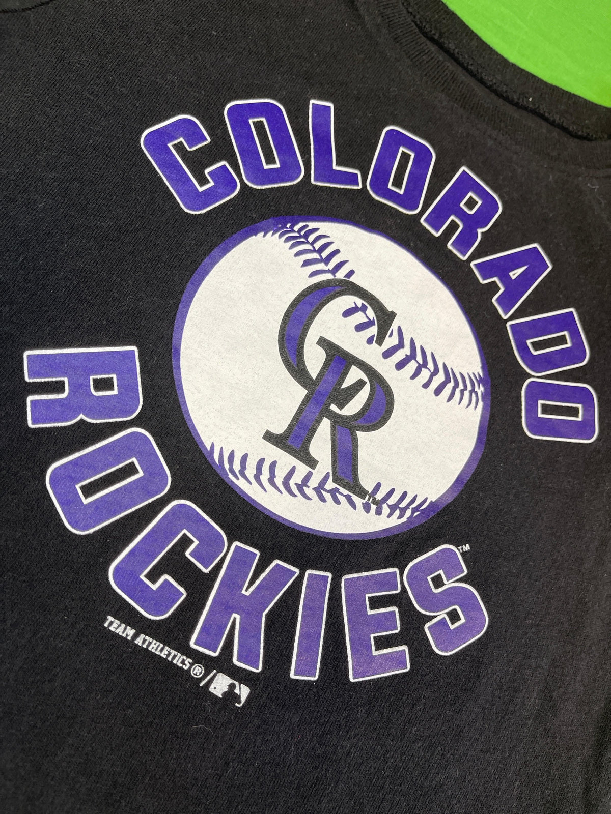 MLB Colorado Rockies Black T-shirt Toddler 2T