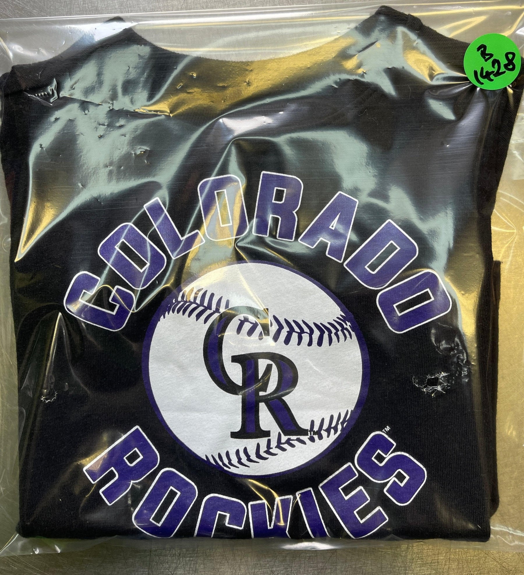 MLB Colorado Rockies Black T-shirt Toddler 2T
