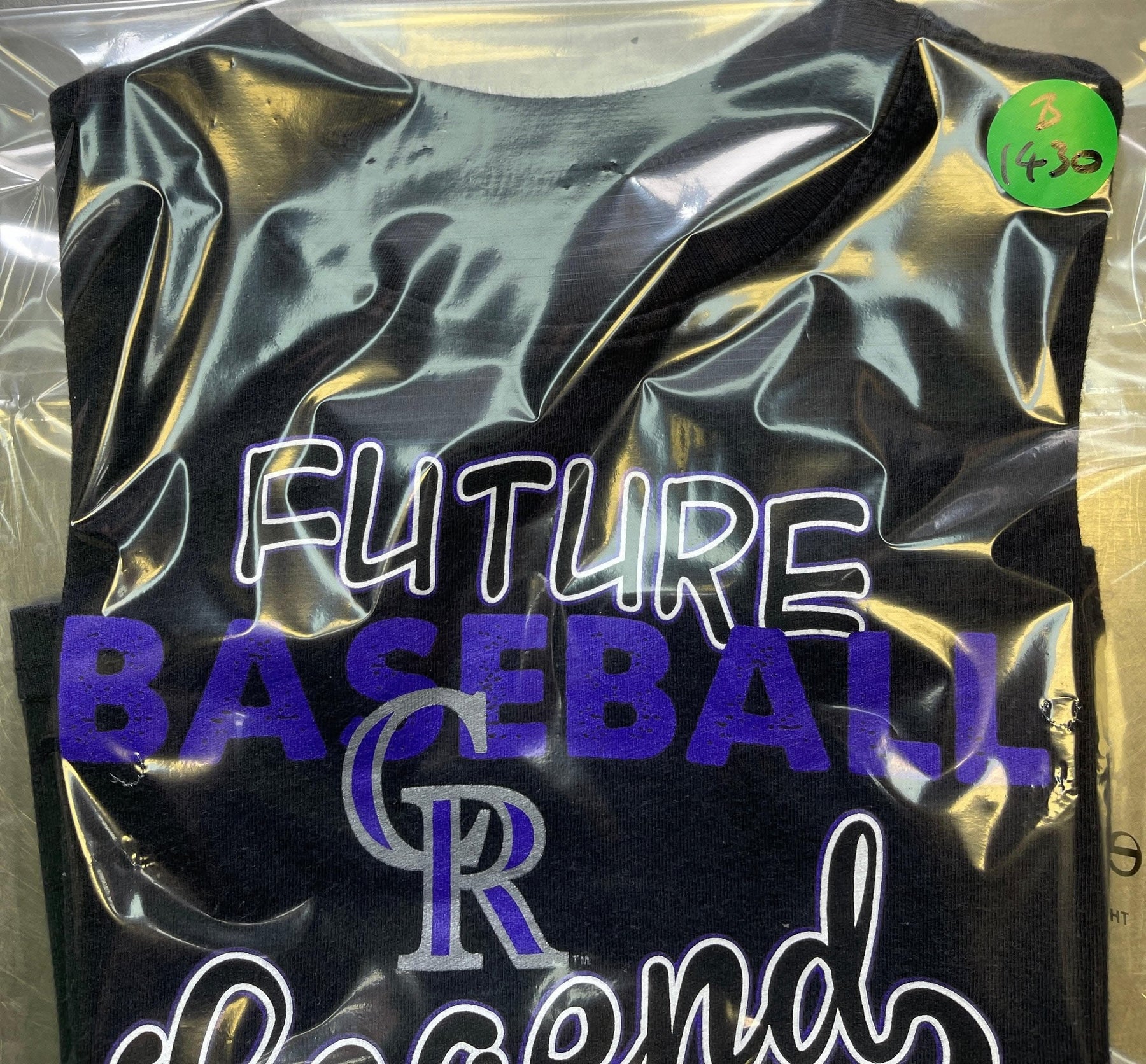 MLB Colorado Rockies Black T-shirt 12 months